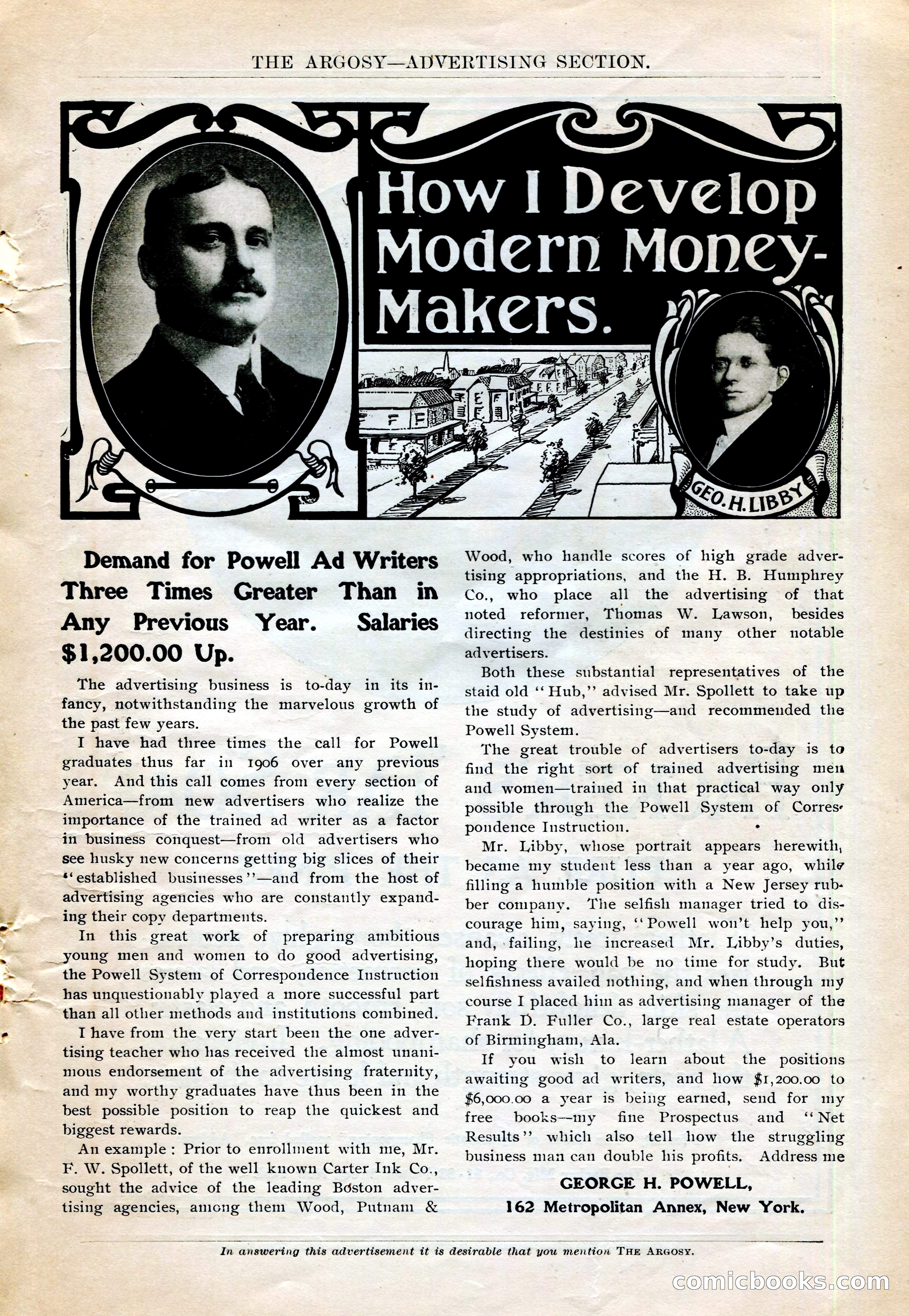 The Argosy, October 1906 — page 9 of 248