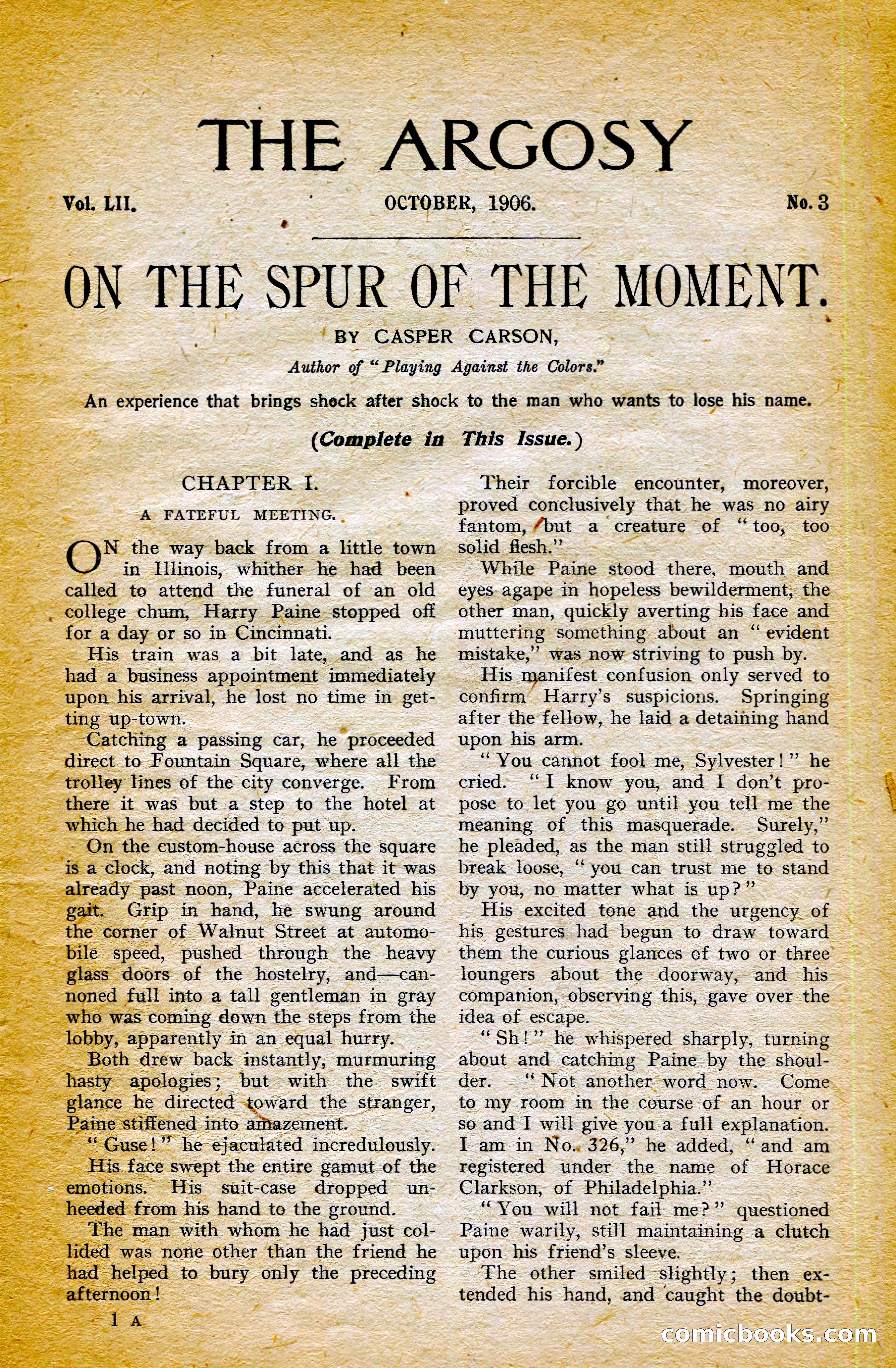 The Argosy, October 1906 — page 11 of 248