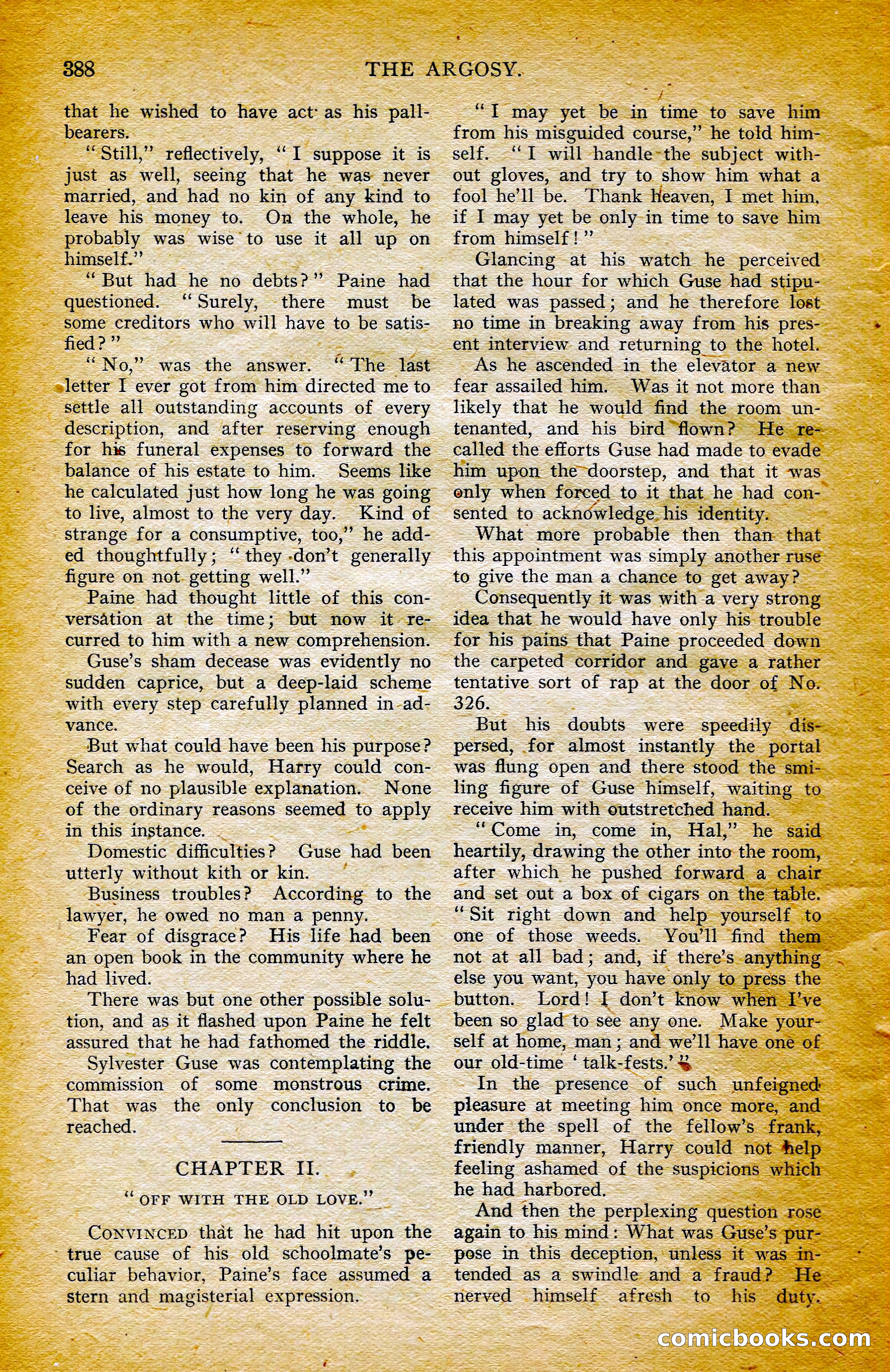 The Argosy, October 1906 — page 14 of 248