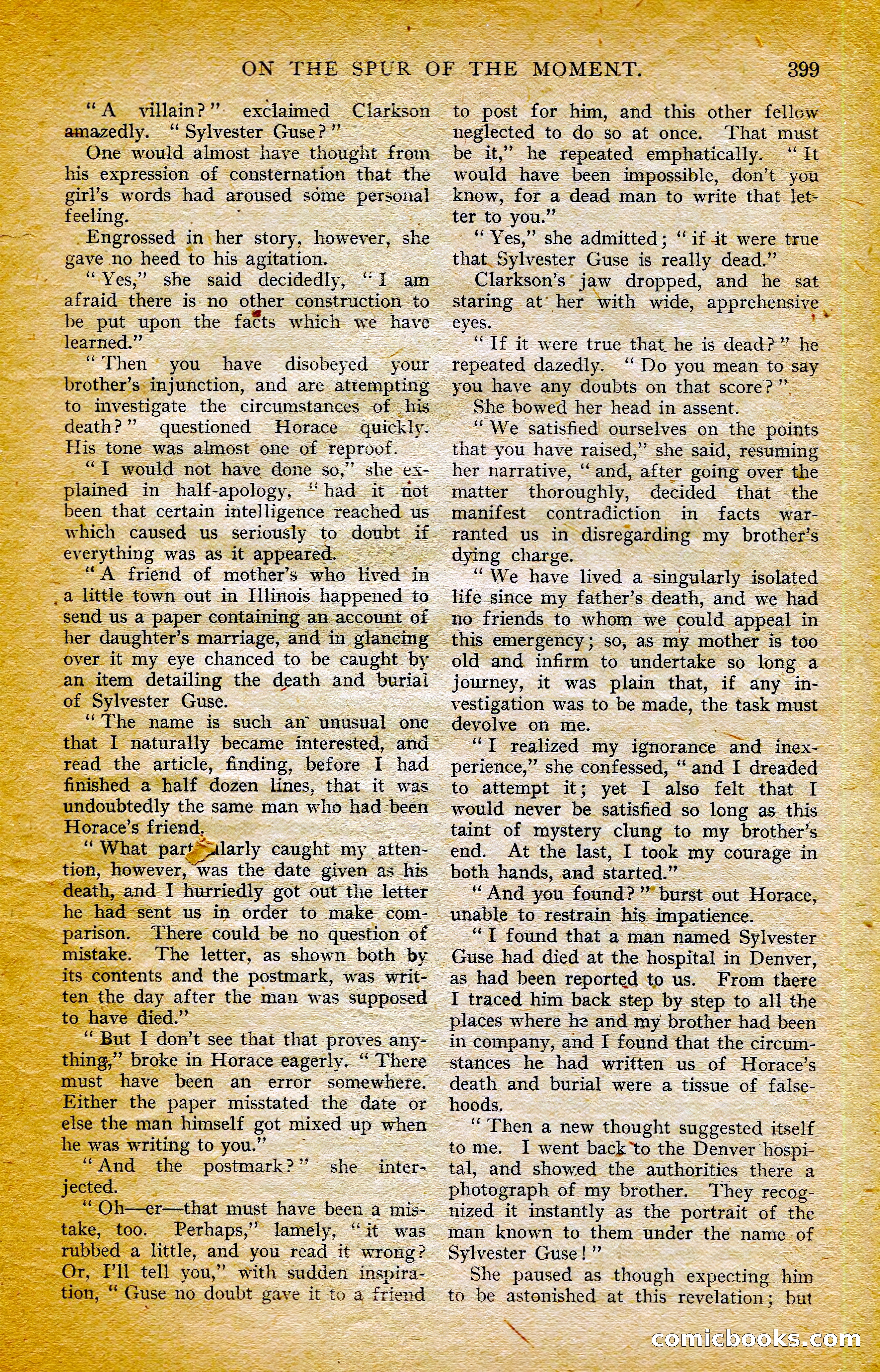 The Argosy, October 1906 — page 25 of 248