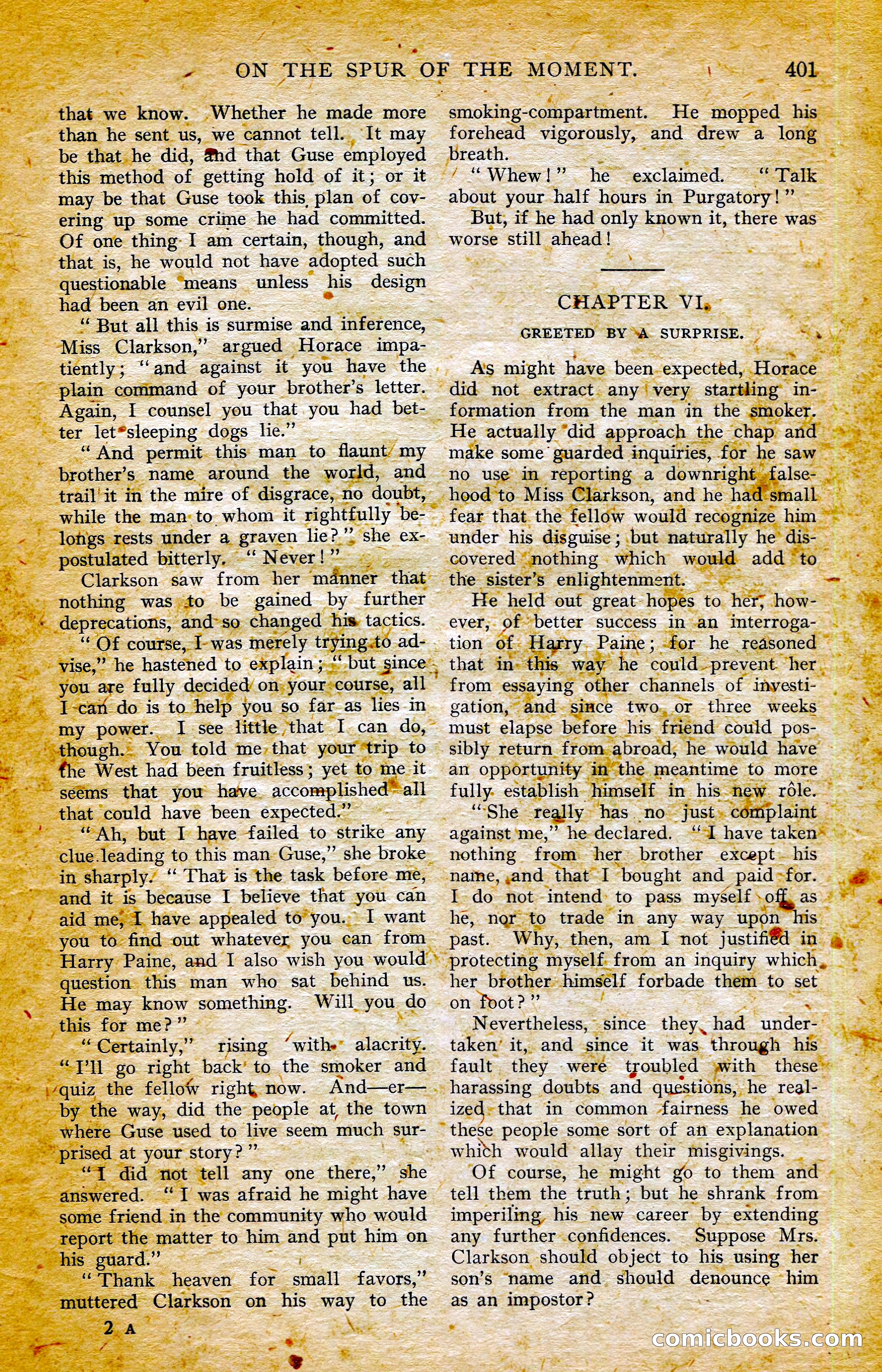 The Argosy, October 1906 — page 27 of 248