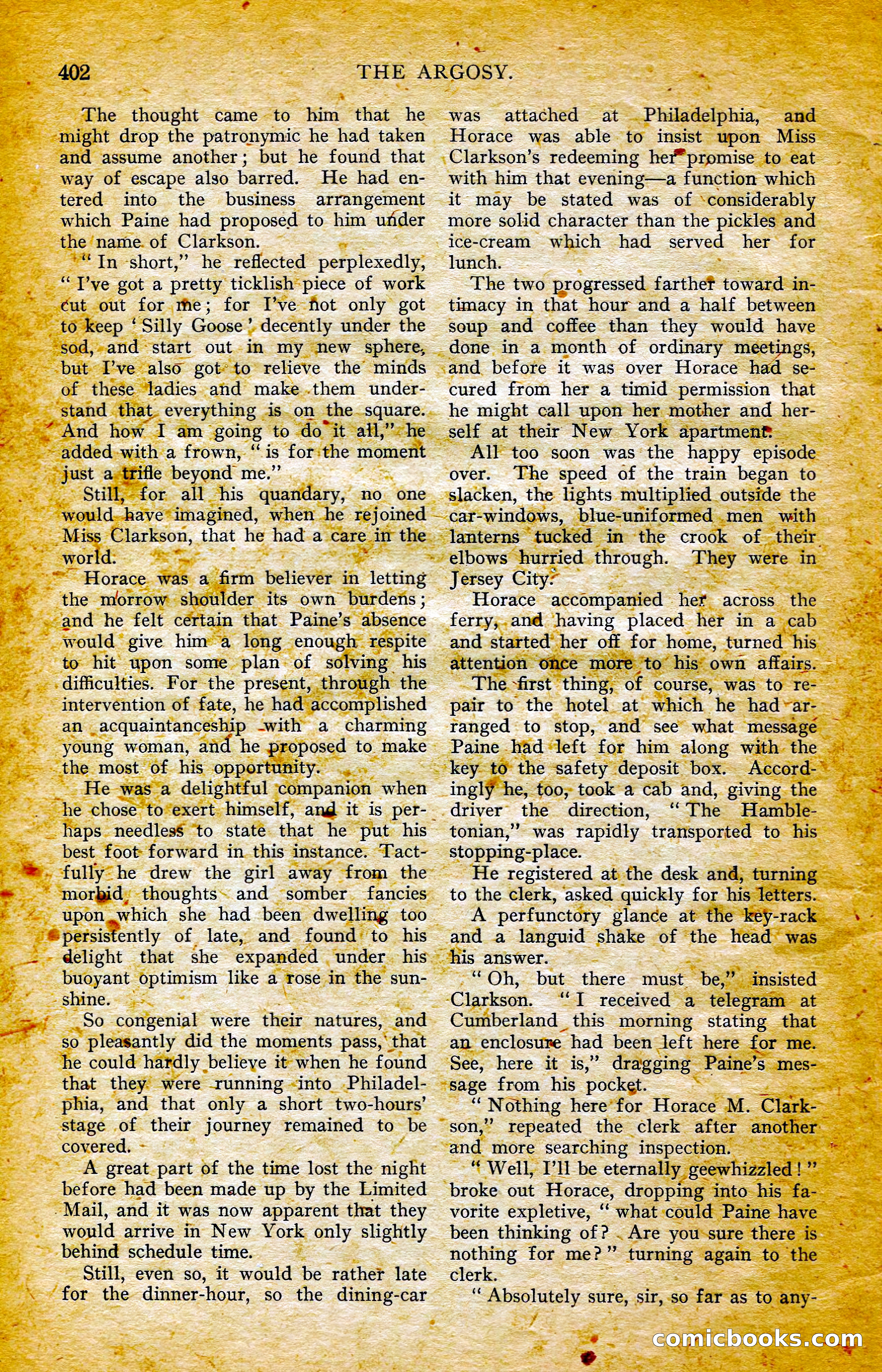 The Argosy, October 1906 — page 28 of 248
