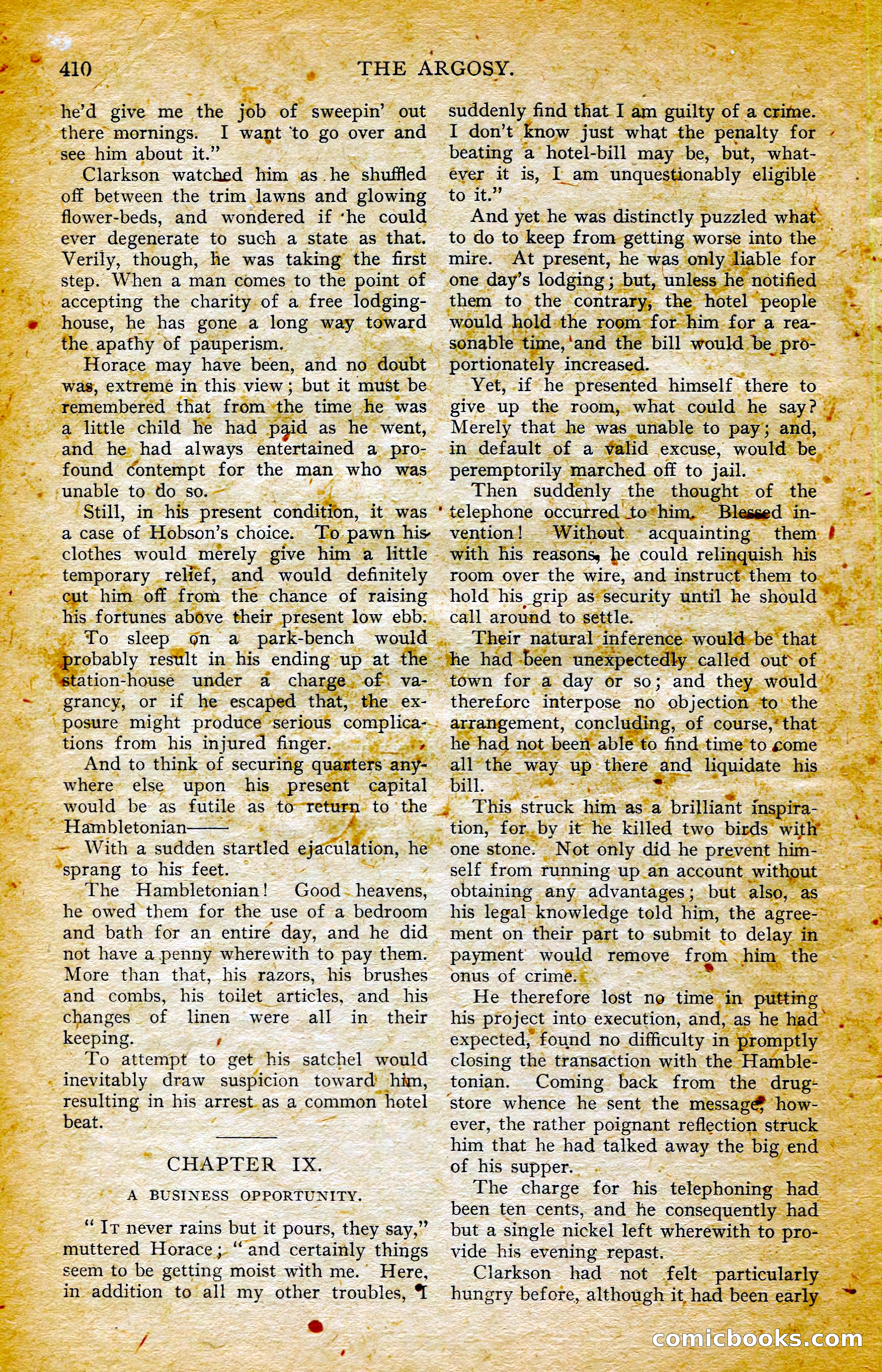 The Argosy, October 1906 — page 36 of 248
