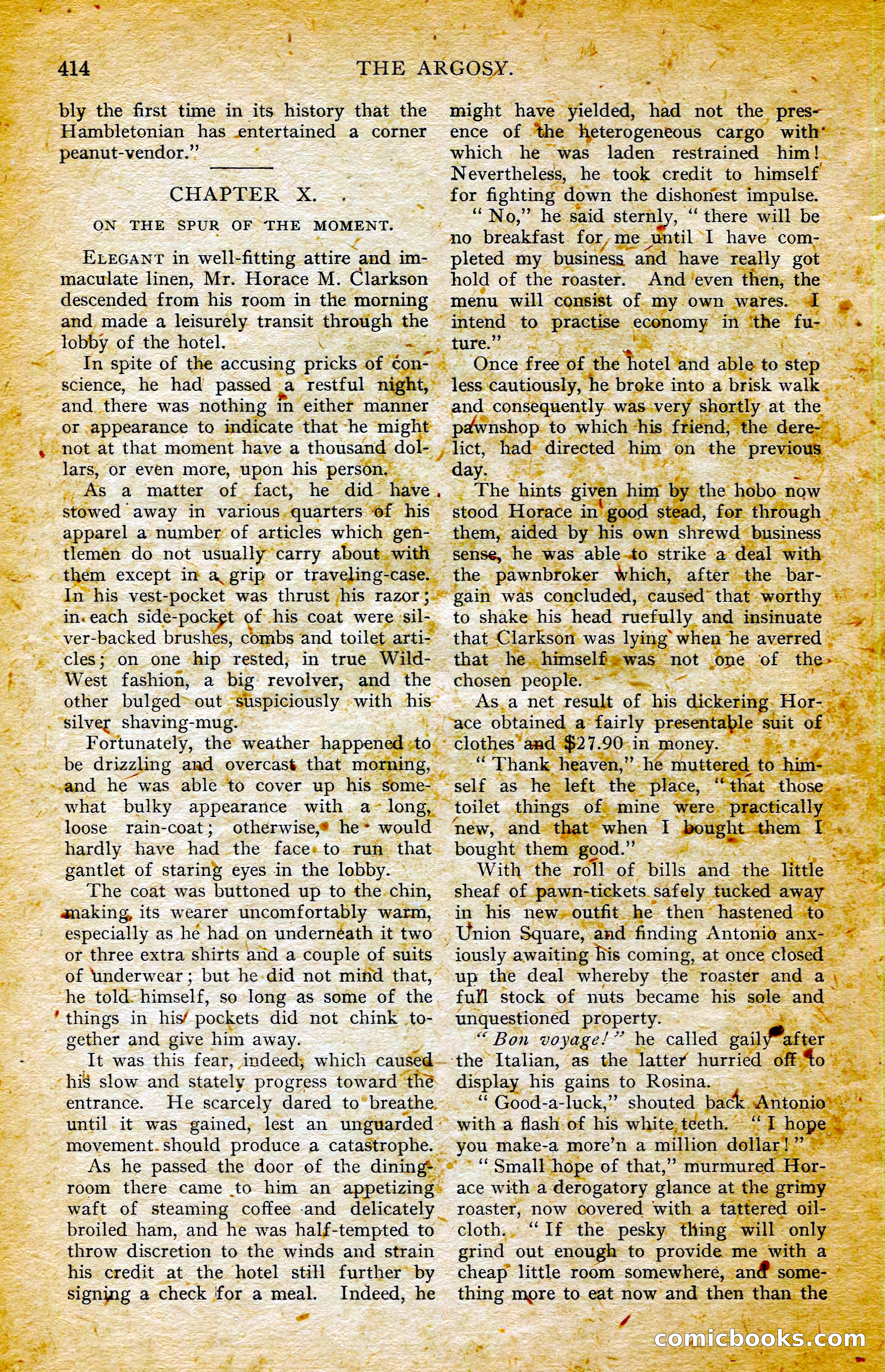 The Argosy, October 1906 — page 40 of 248