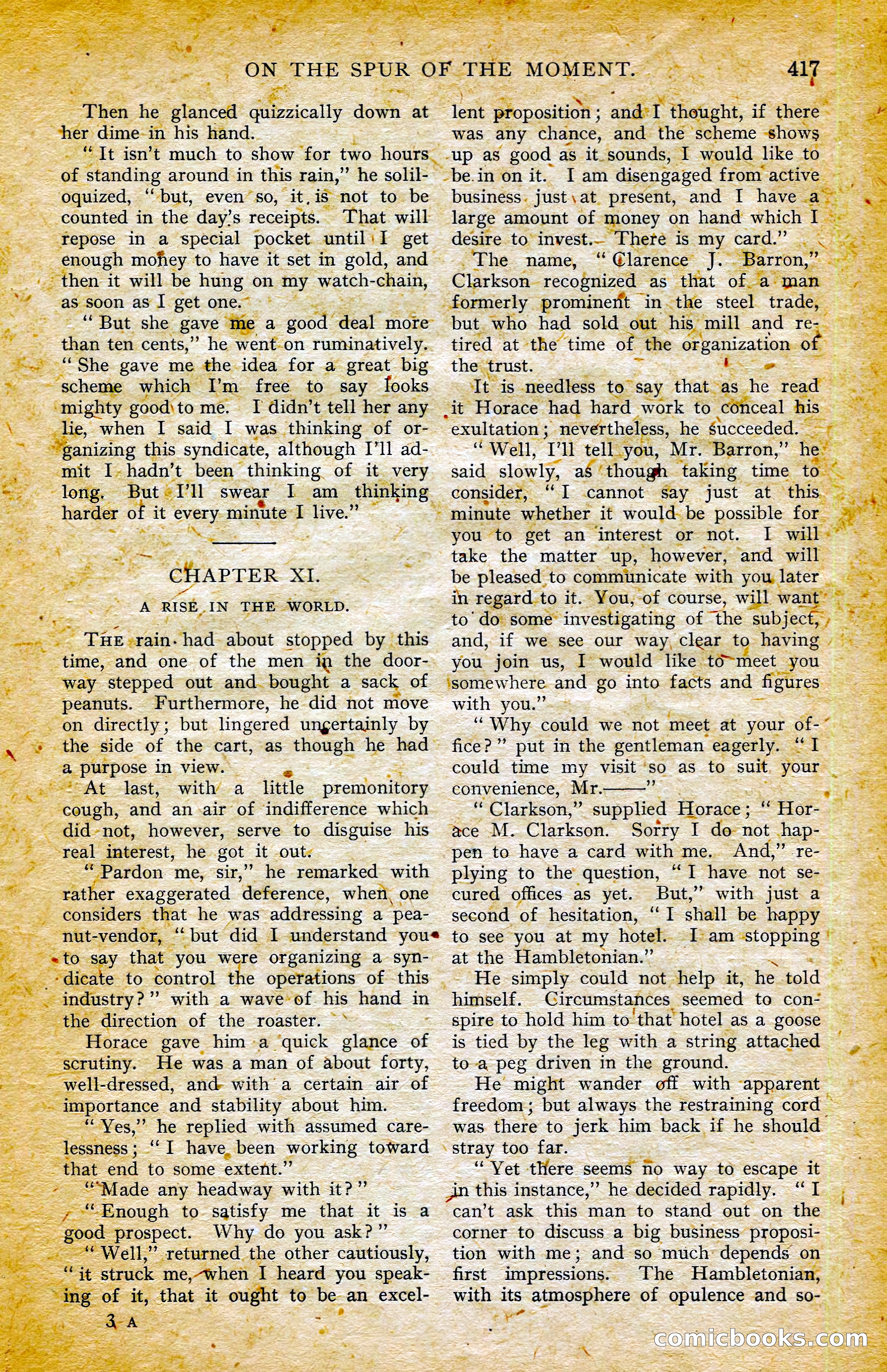 The Argosy, October 1906 — page 43 of 248