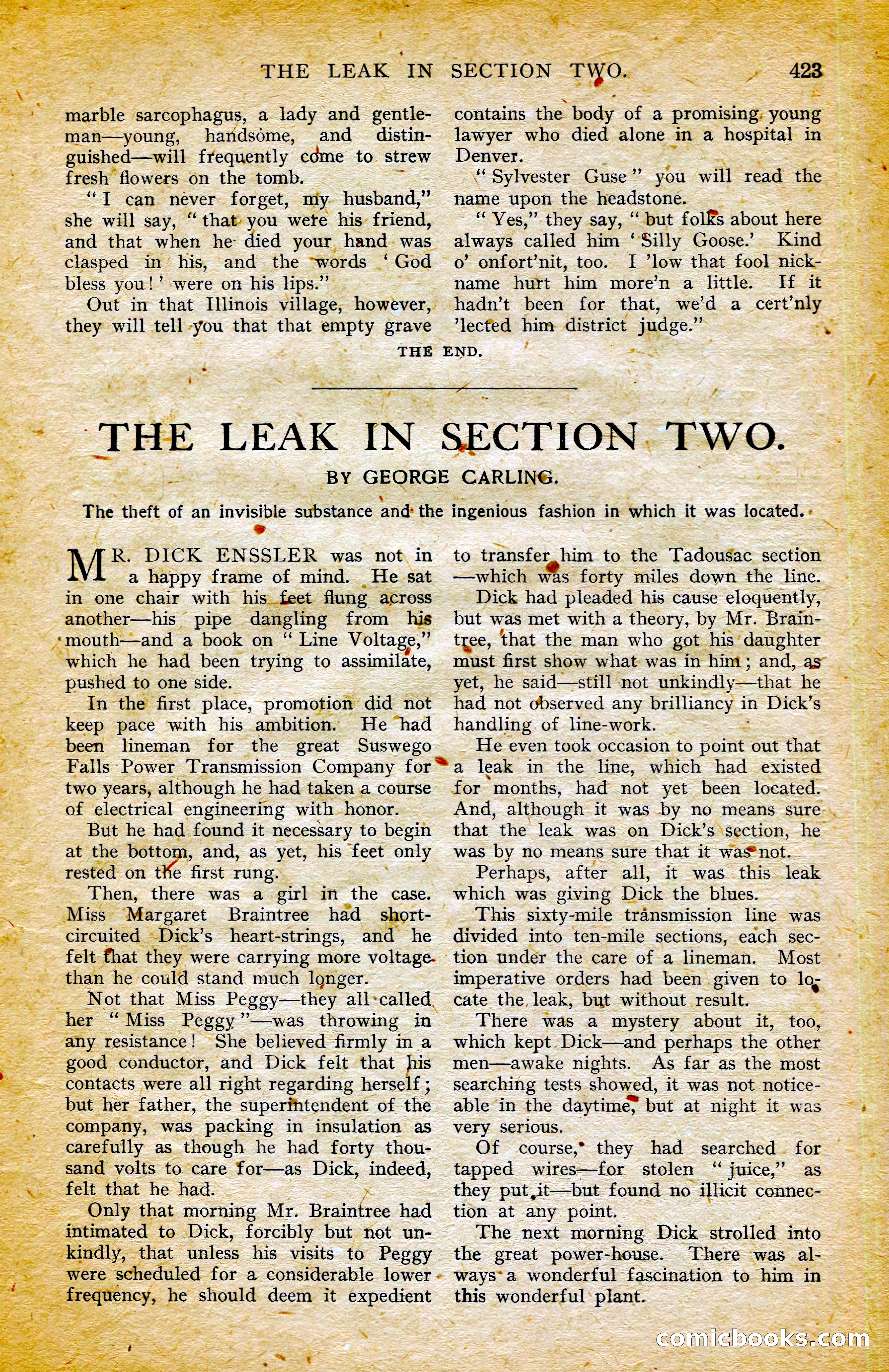 The Argosy, October 1906 — page 49 of 248