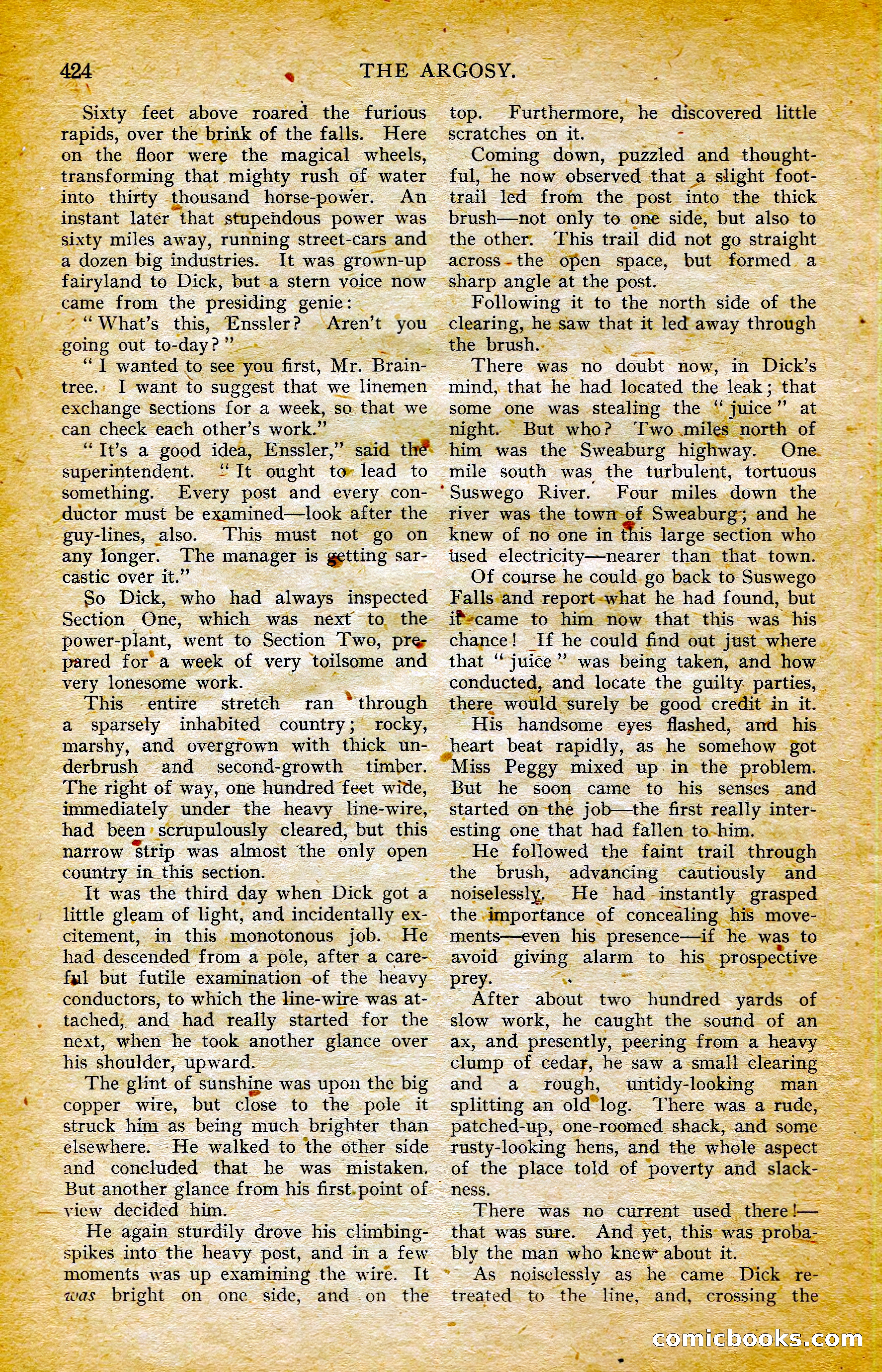 The Argosy, October 1906 — page 50 of 248