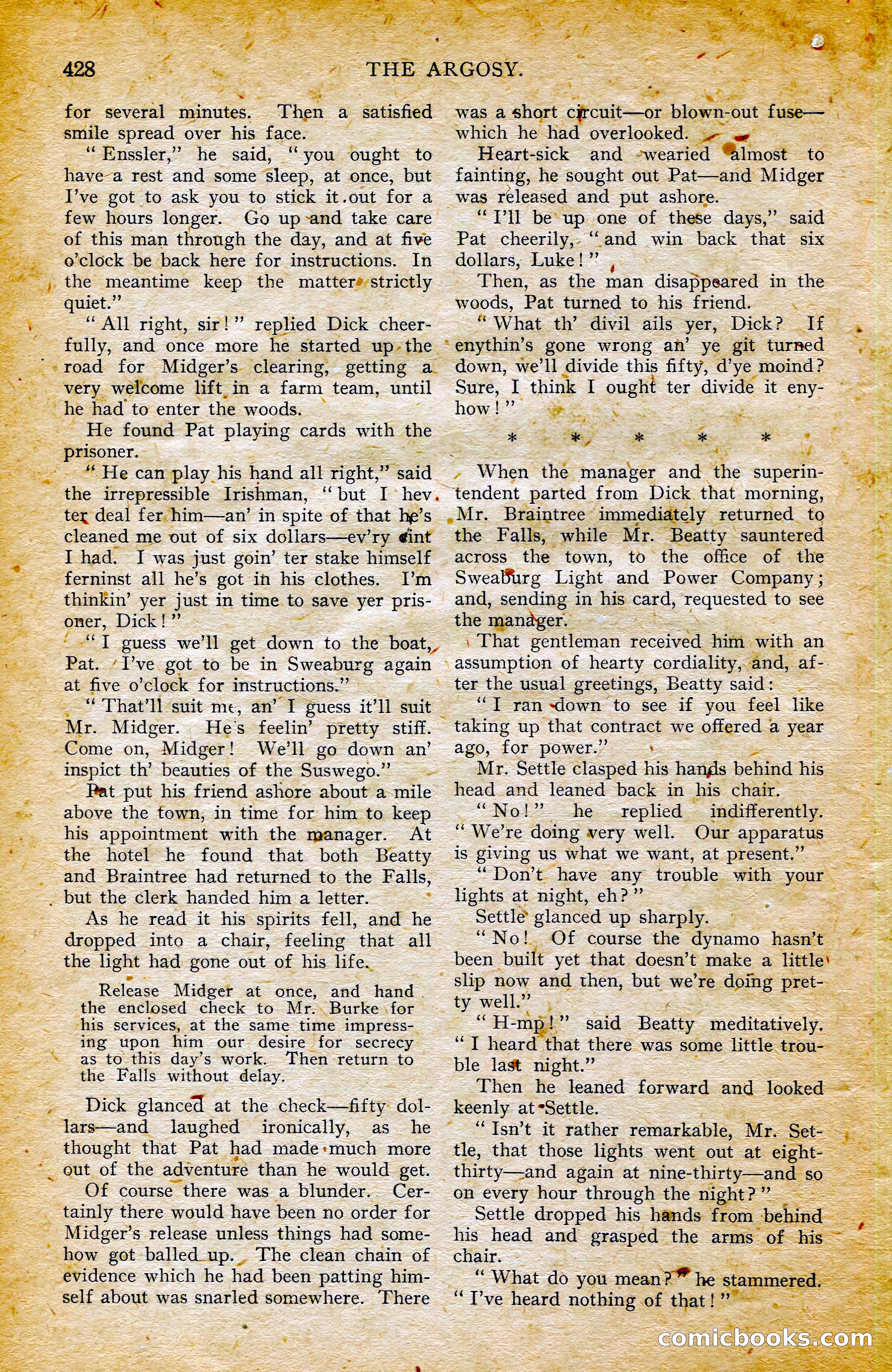 The Argosy, October 1906 — page 54 of 248