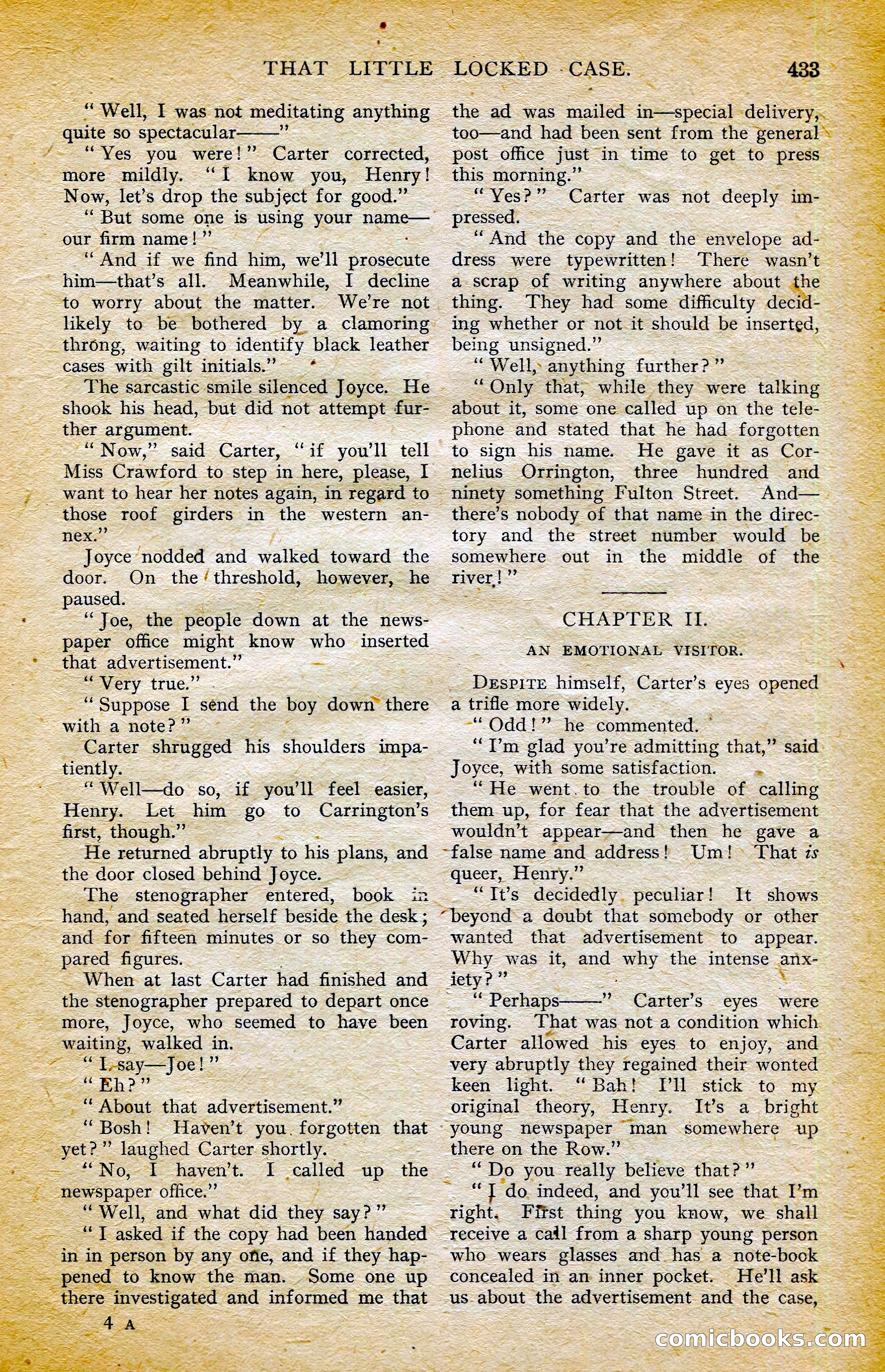 The Argosy, October 1906 — page 59 of 248