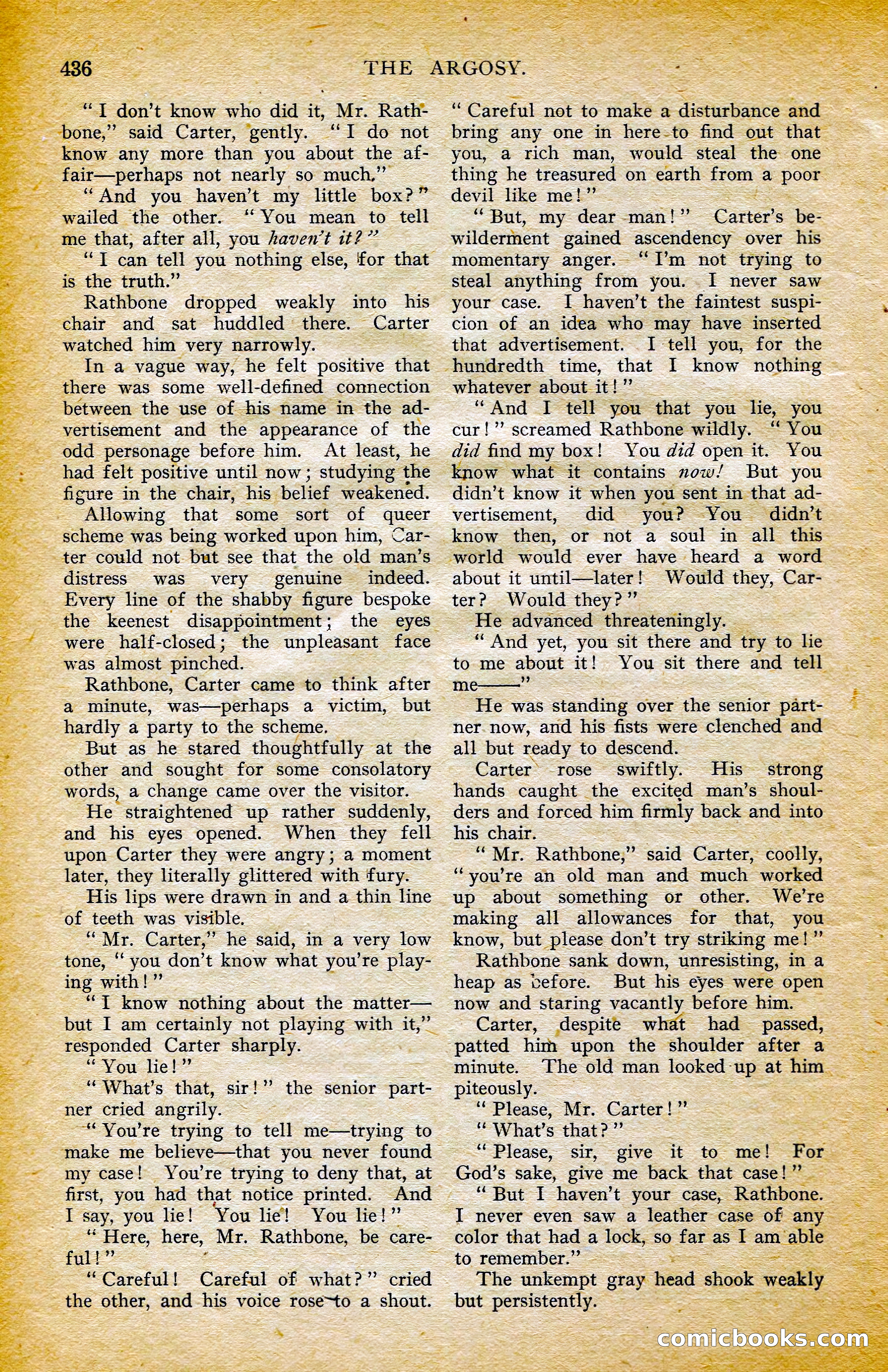 The Argosy, October 1906 — page 62 of 248