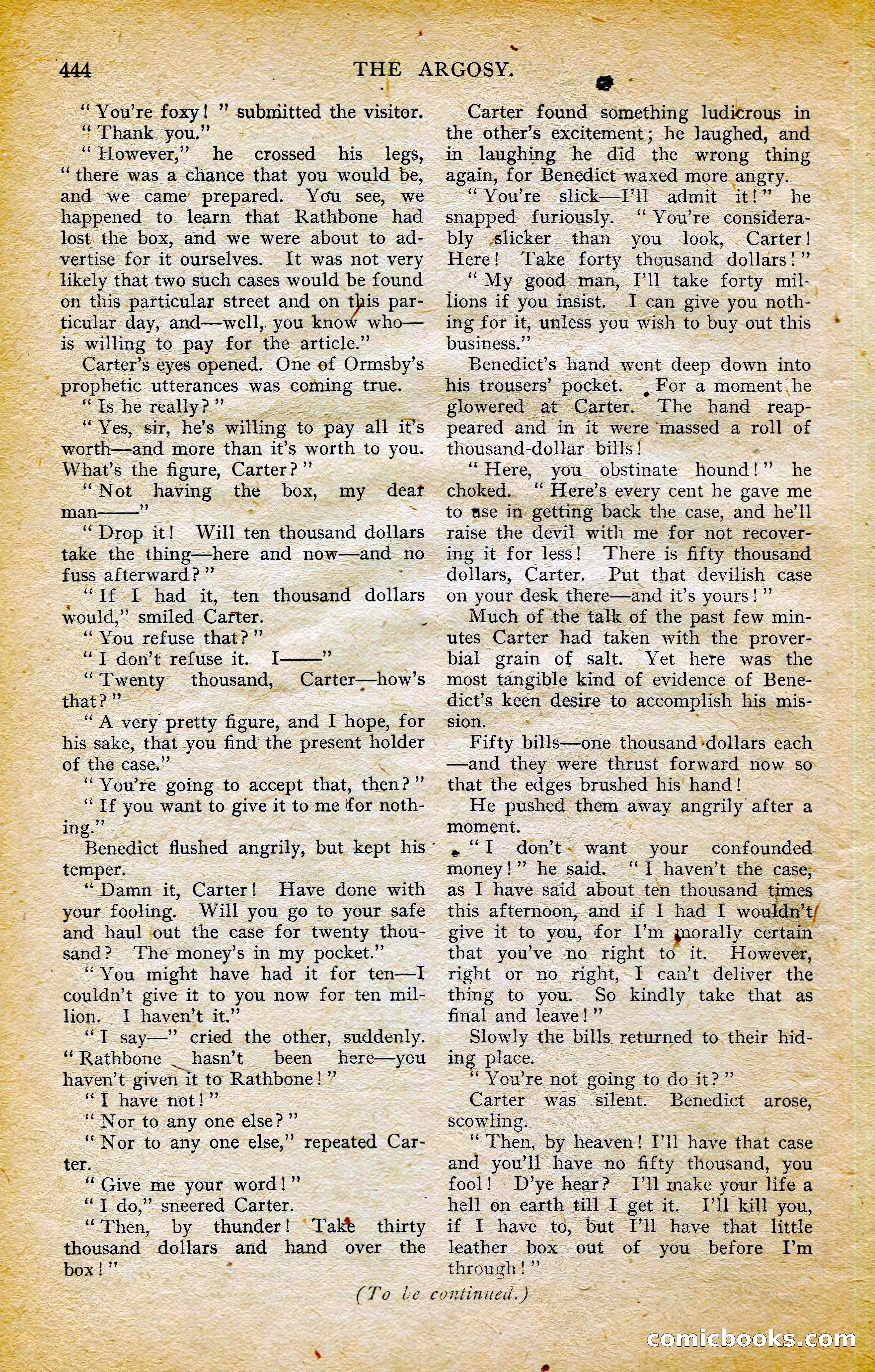 The Argosy, October 1906 — page 70 of 248