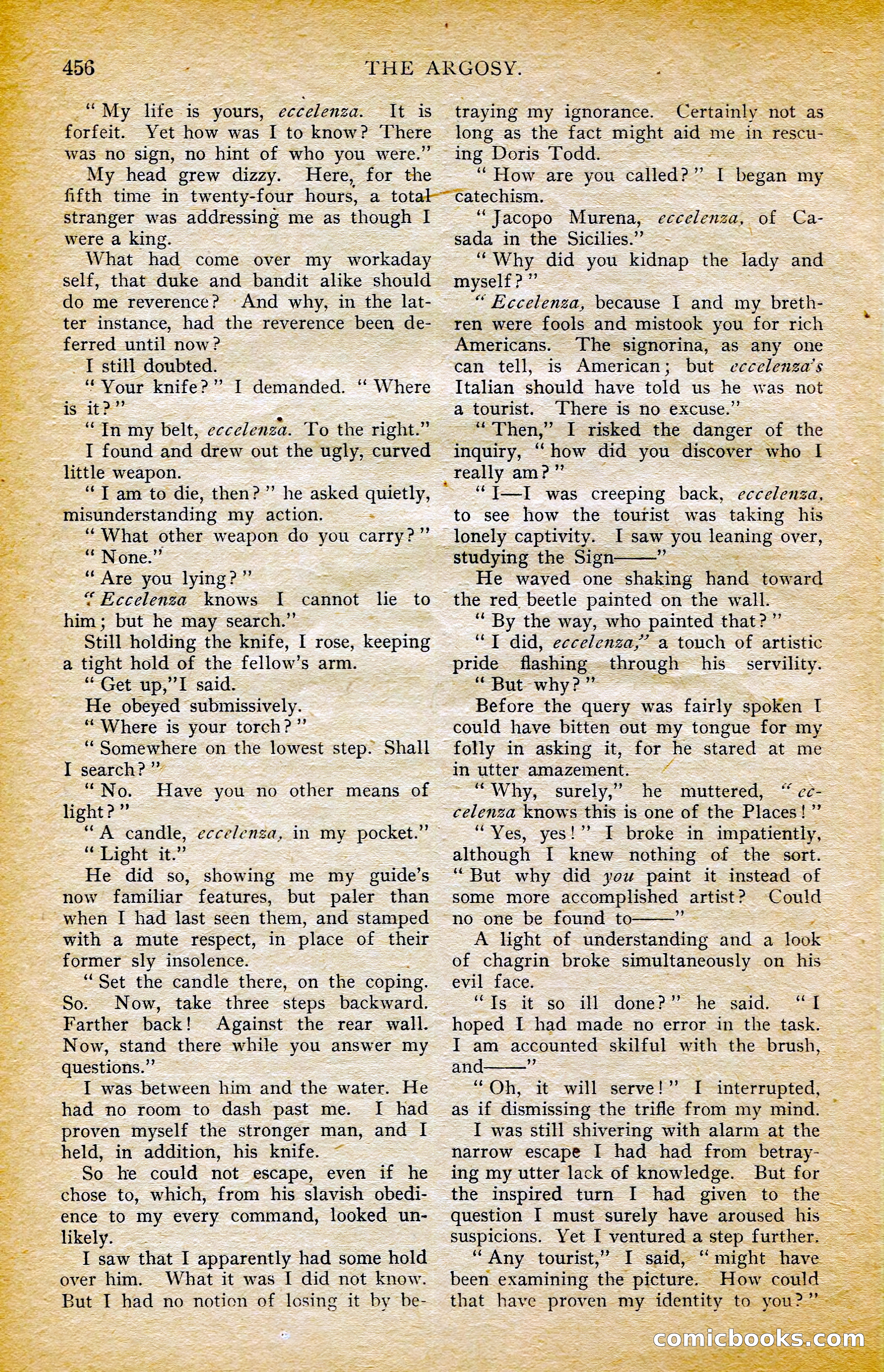 The Argosy, October 1906 — page 82 of 248
