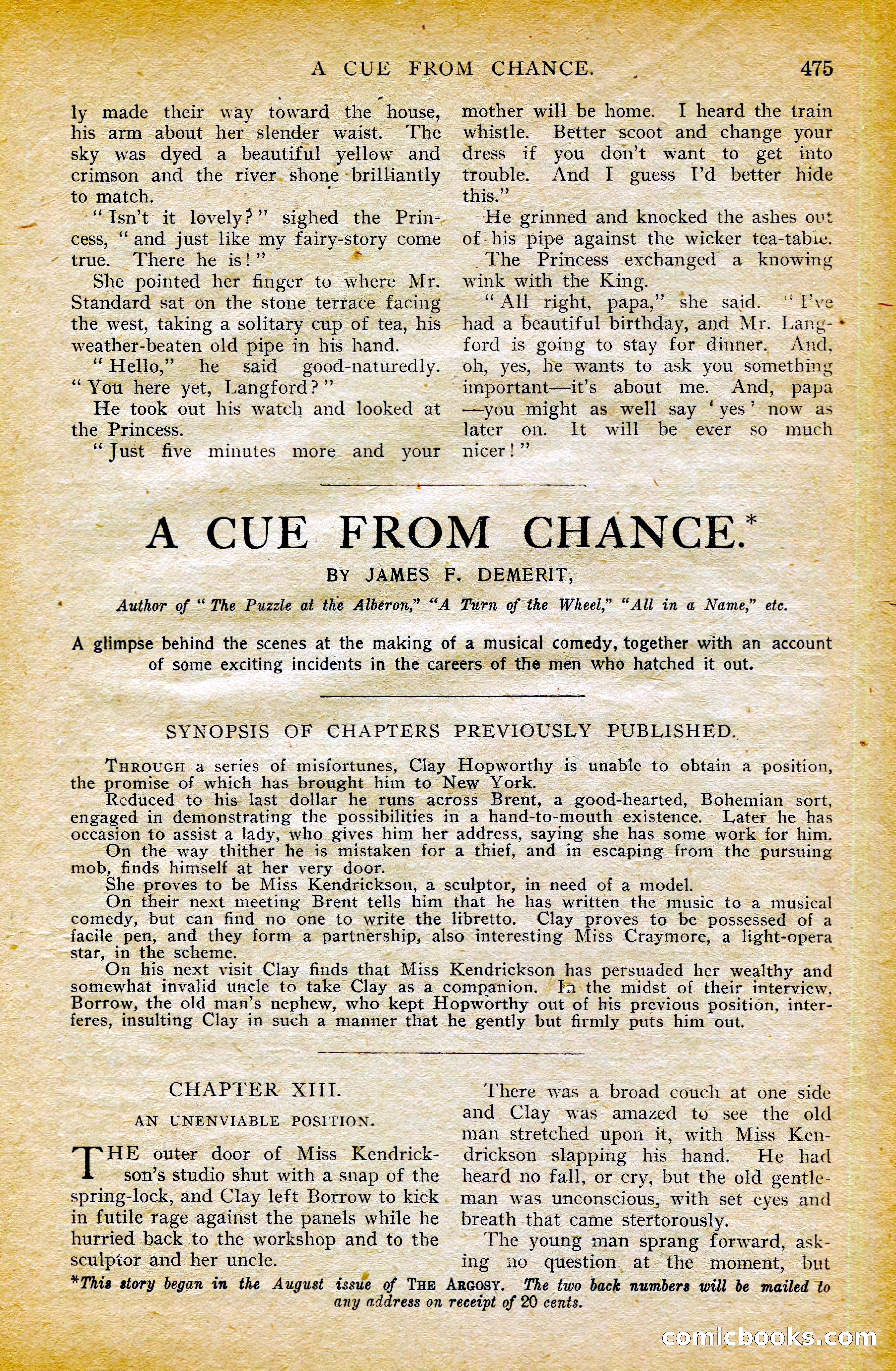 The Argosy, October 1906 — page 101 of 248