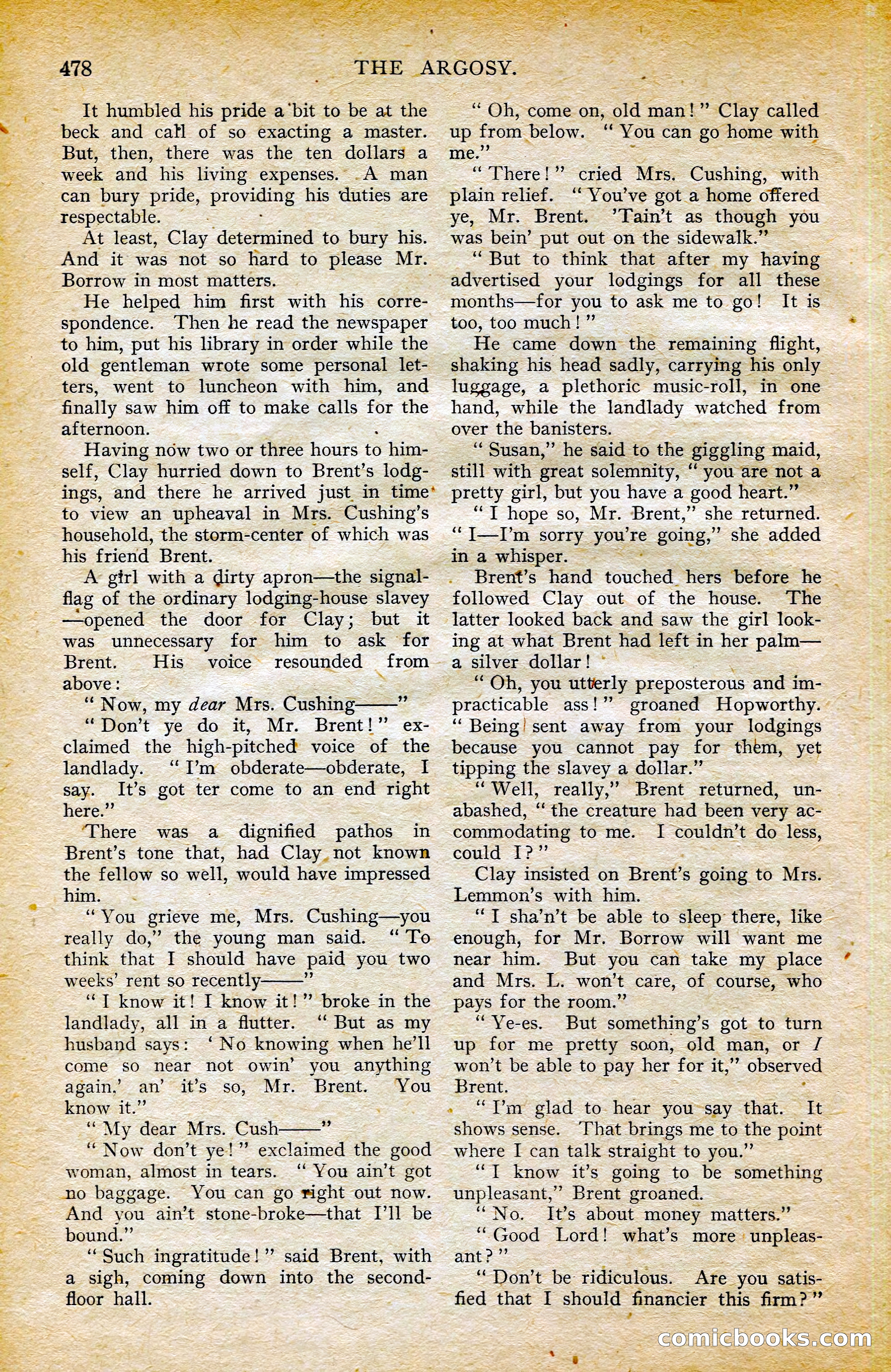 The Argosy, October 1906 — page 104 of 248