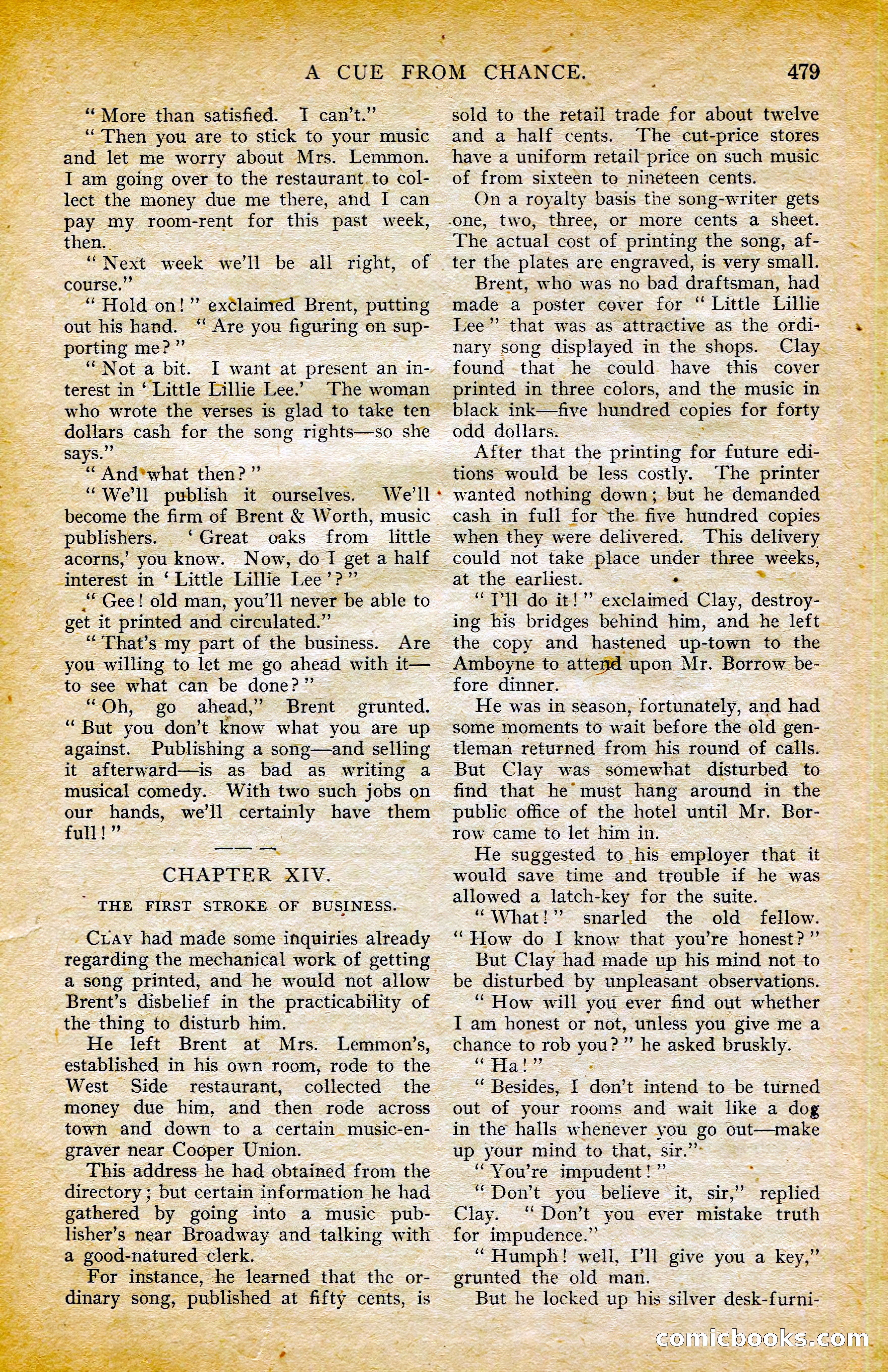 The Argosy, October 1906 — page 105 of 248