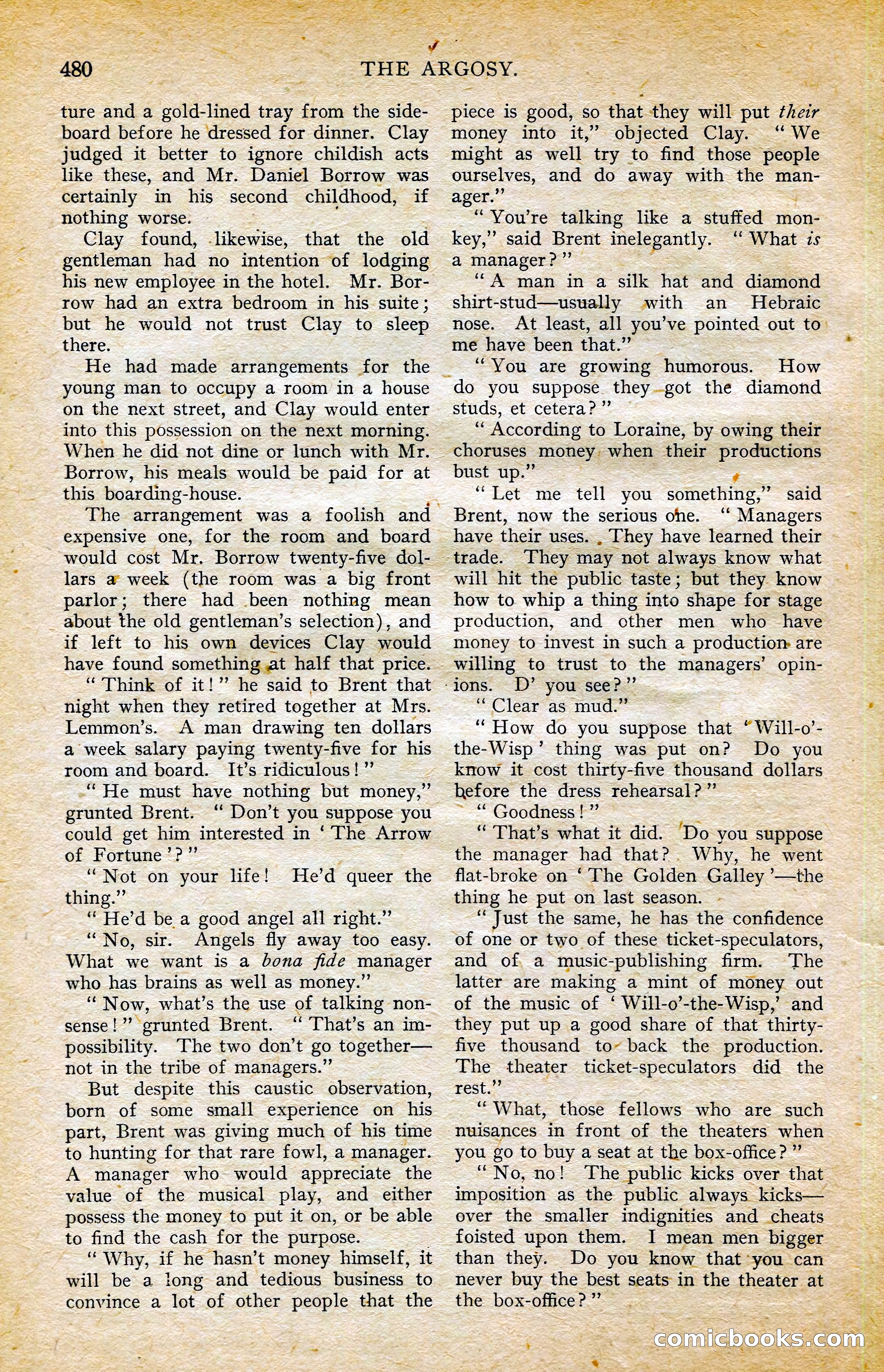 The Argosy, October 1906 — page 106 of 248