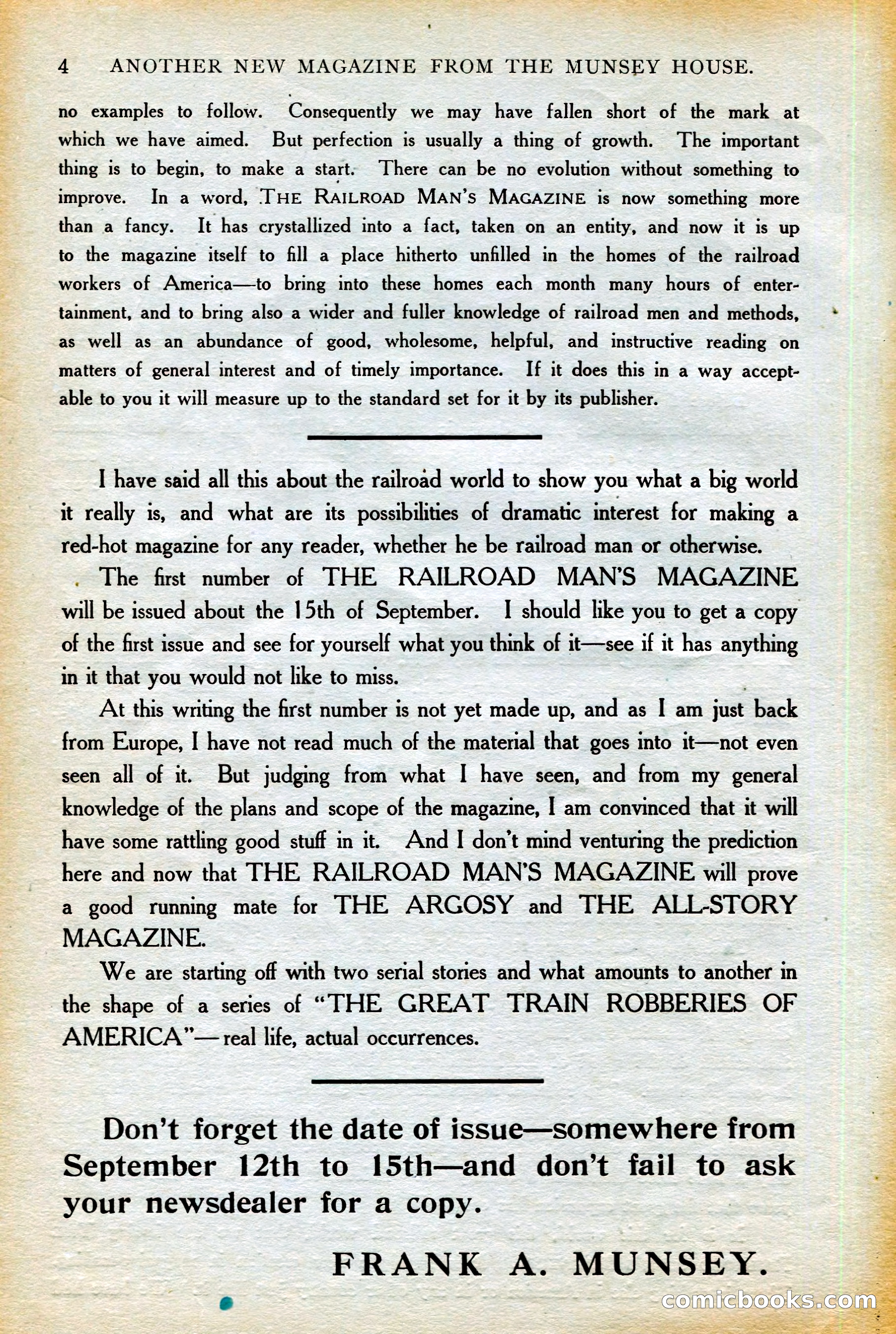 The Argosy, October 1906 — page 110 of 248
