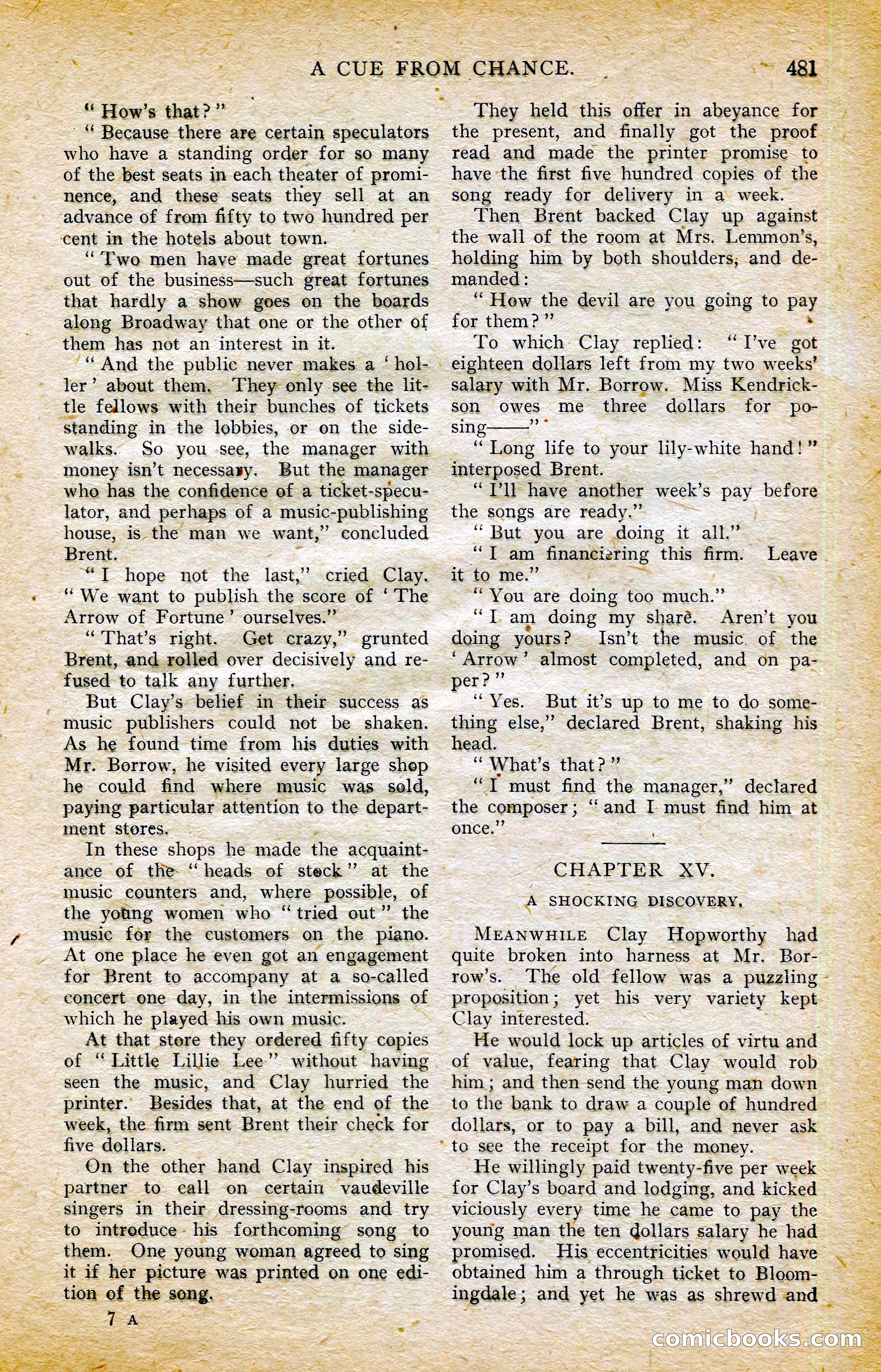 The Argosy, October 1906 — page 111 of 248