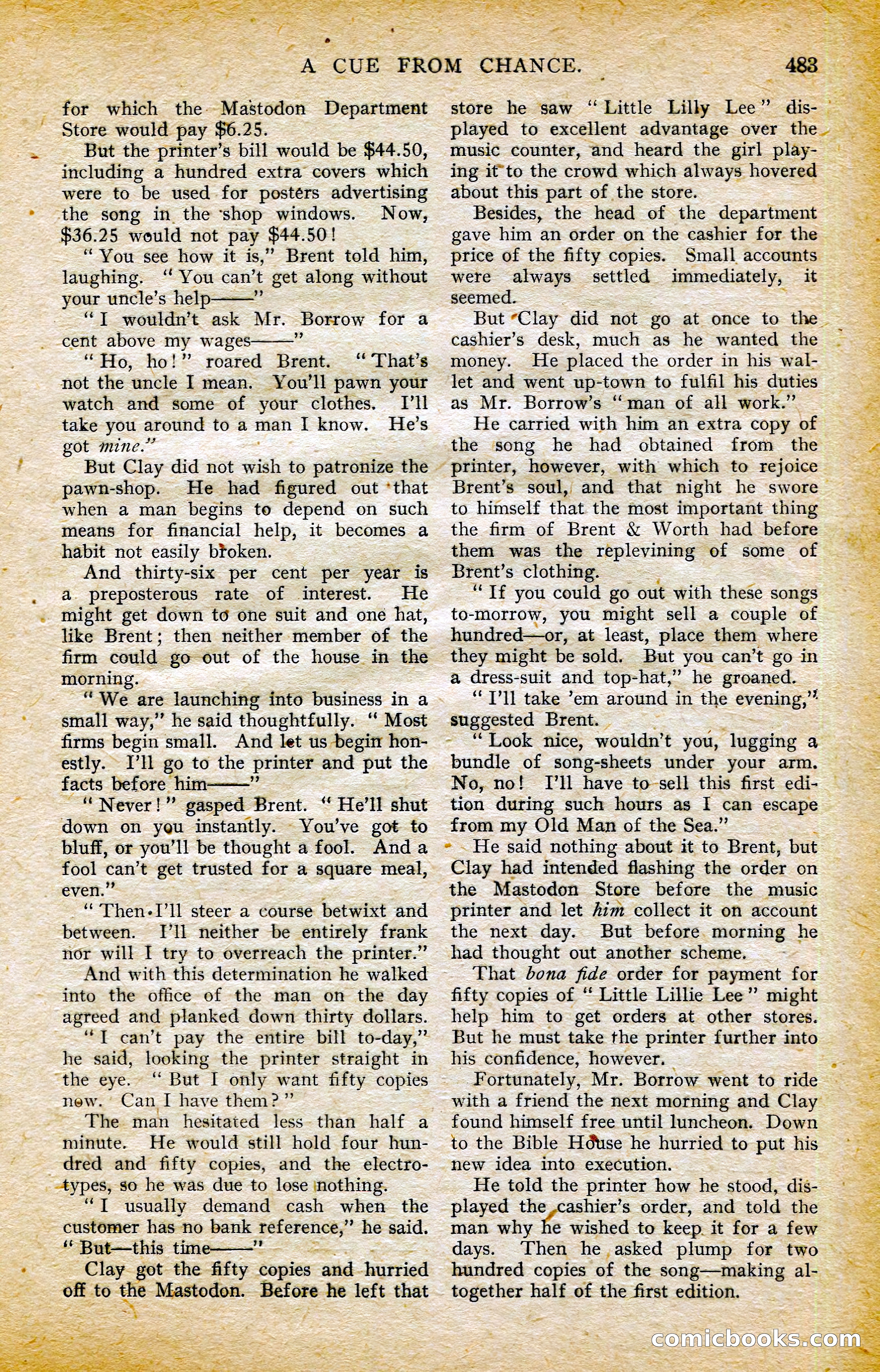 The Argosy, October 1906 — page 113 of 248