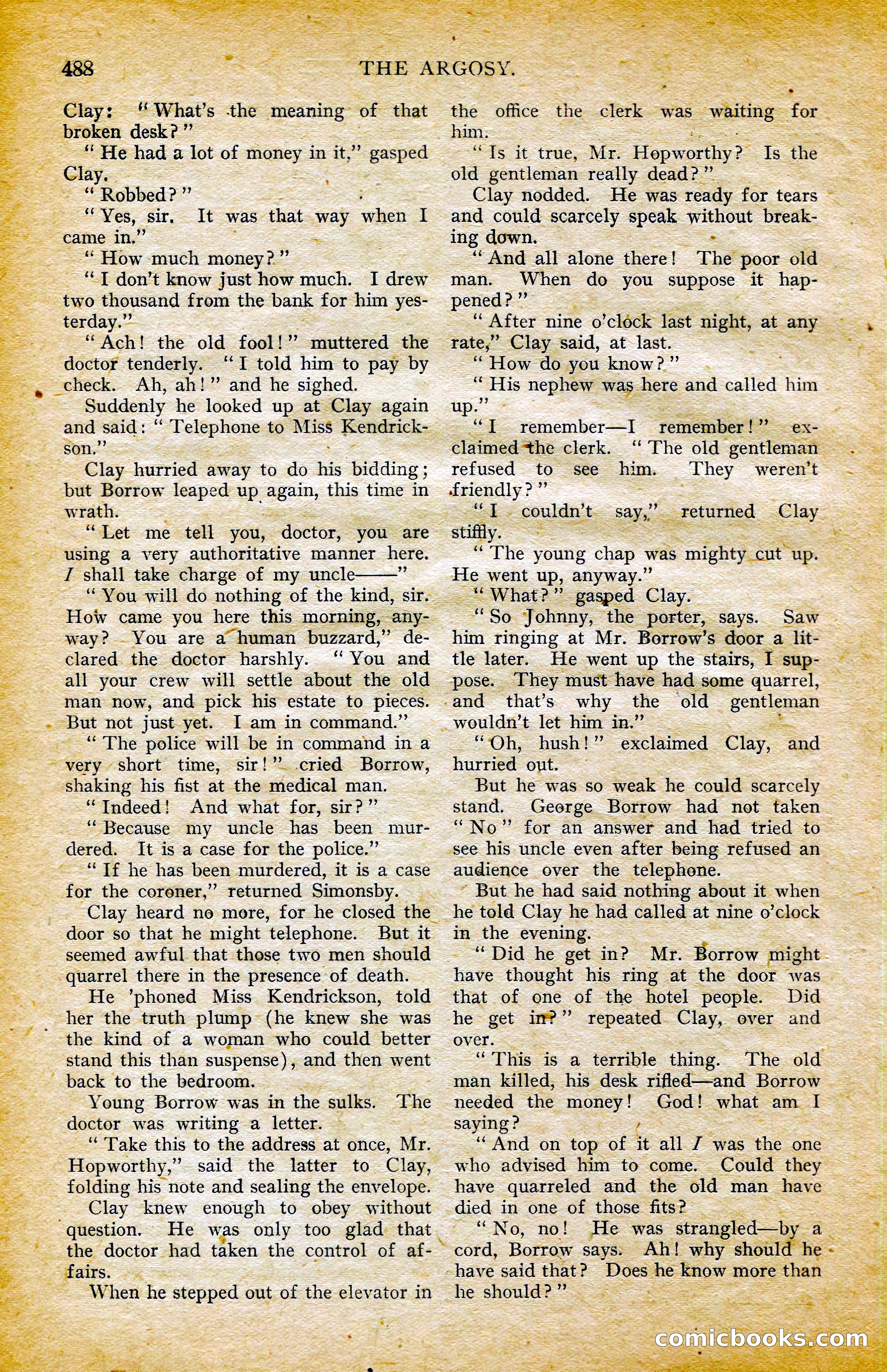 The Argosy, October 1906 — page 118 of 248