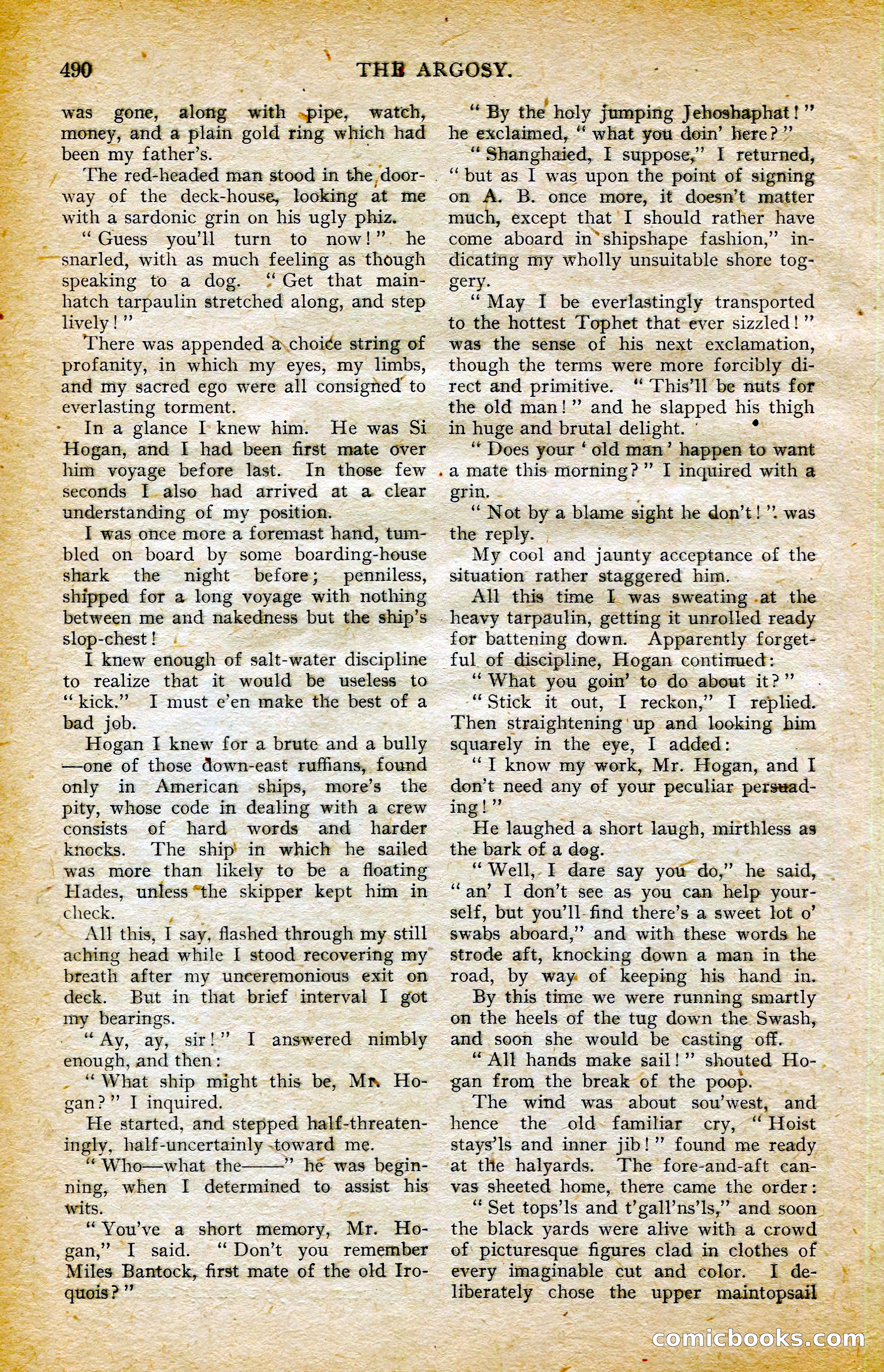 The Argosy, October 1906 — page 120 of 248