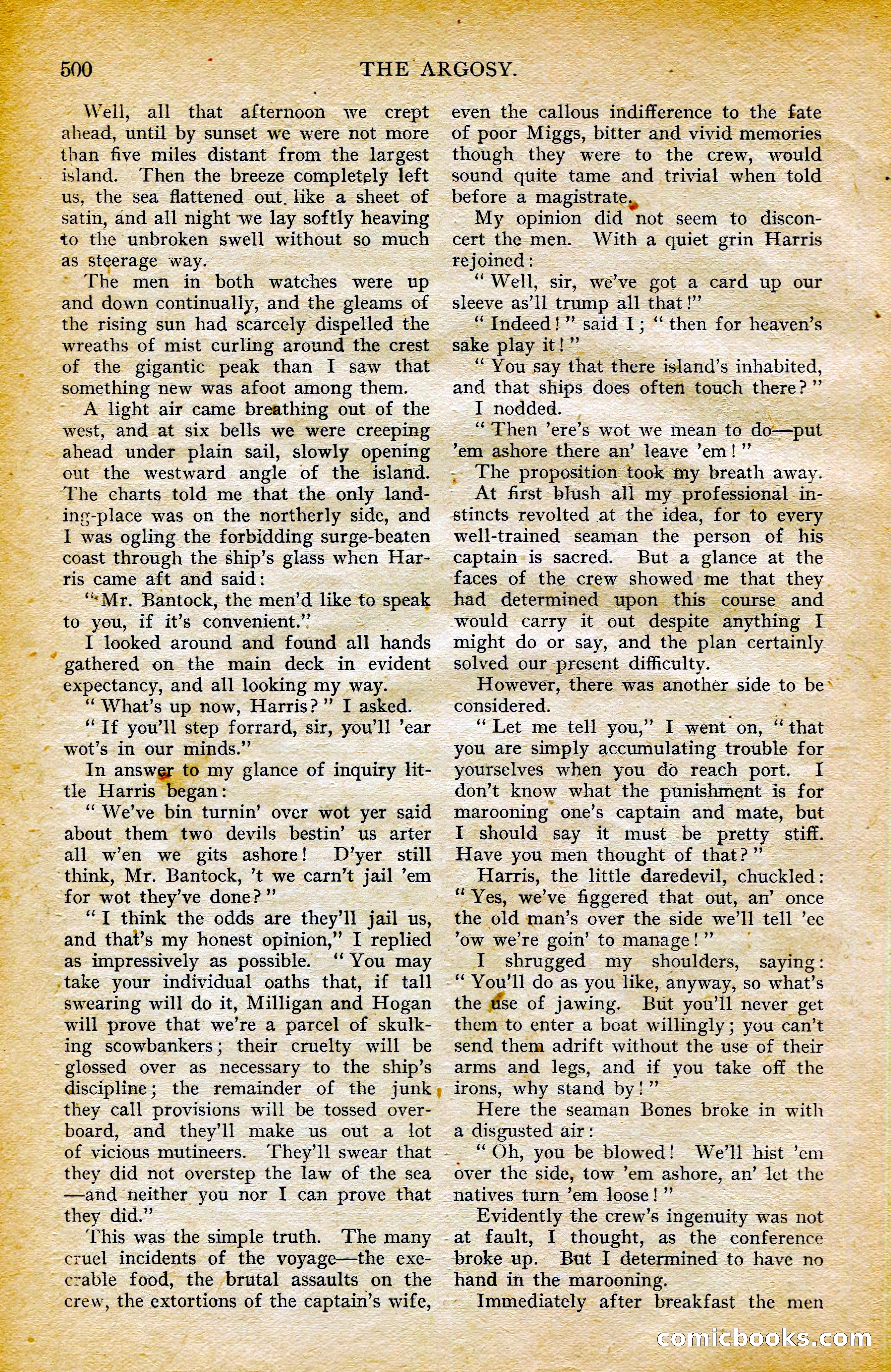 The Argosy, October 1906 — page 130 of 248