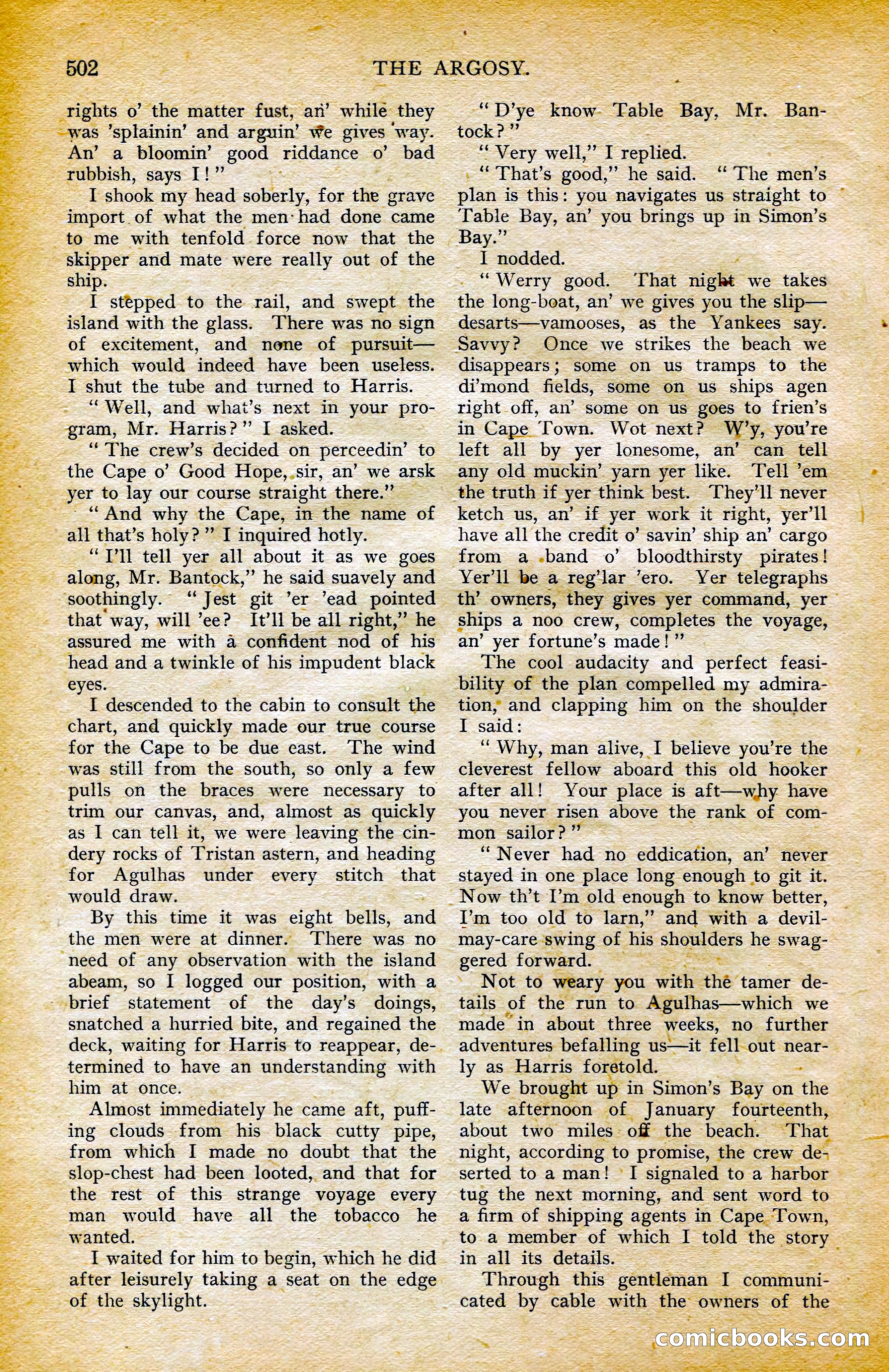 The Argosy, October 1906 — page 132 of 248