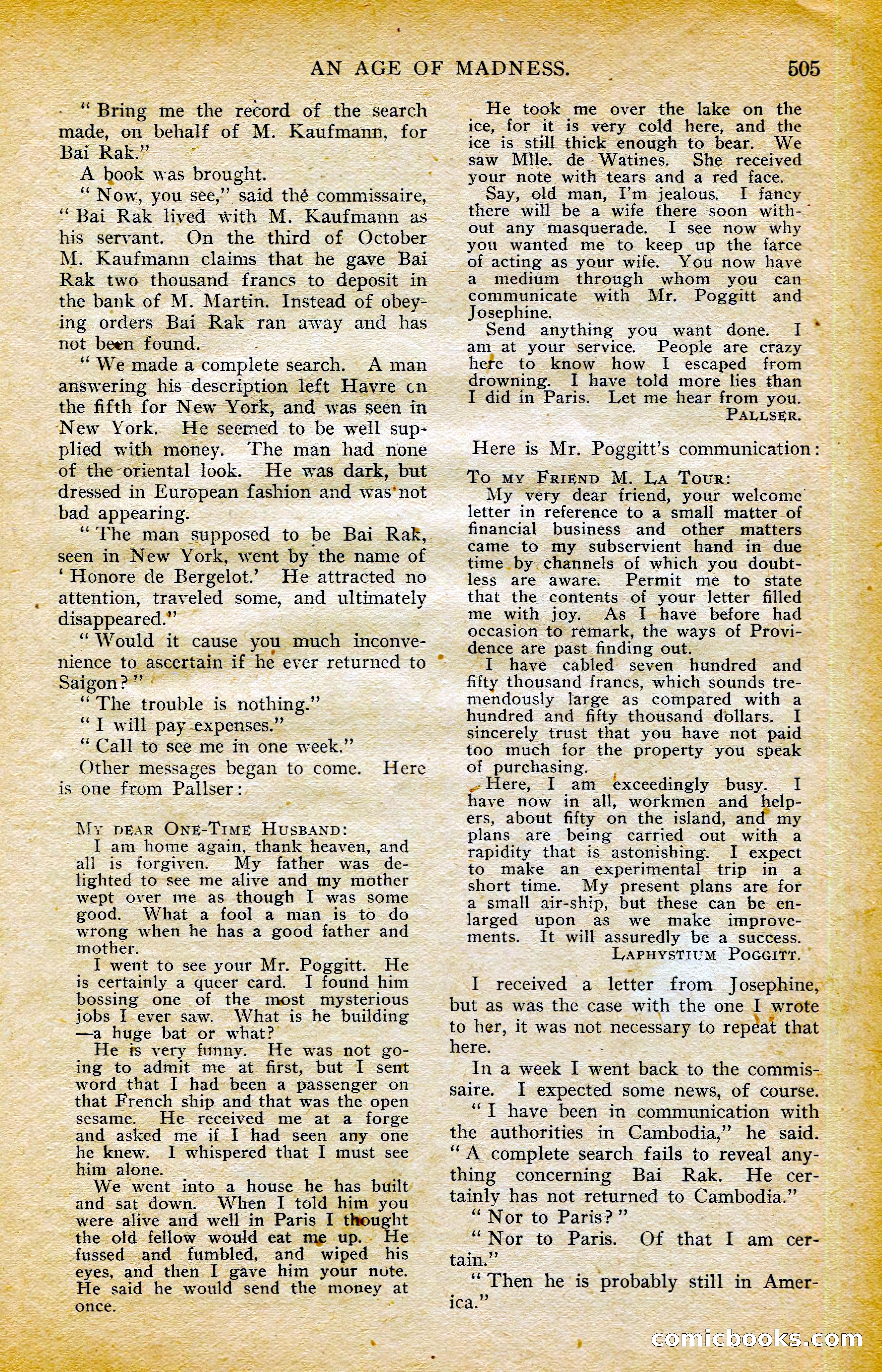 The Argosy, October 1906 — page 135 of 248