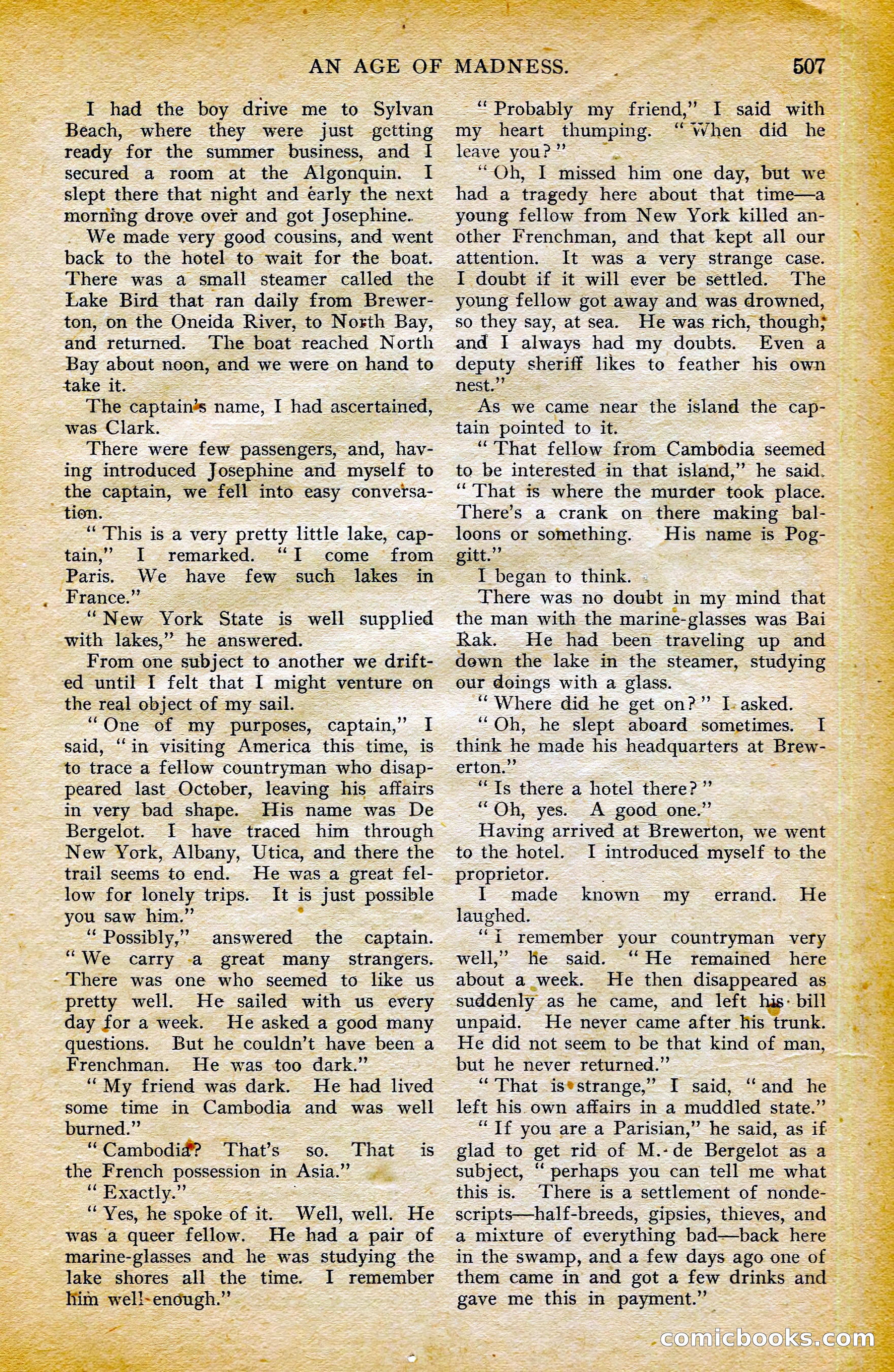 The Argosy, October 1906 — page 137 of 248