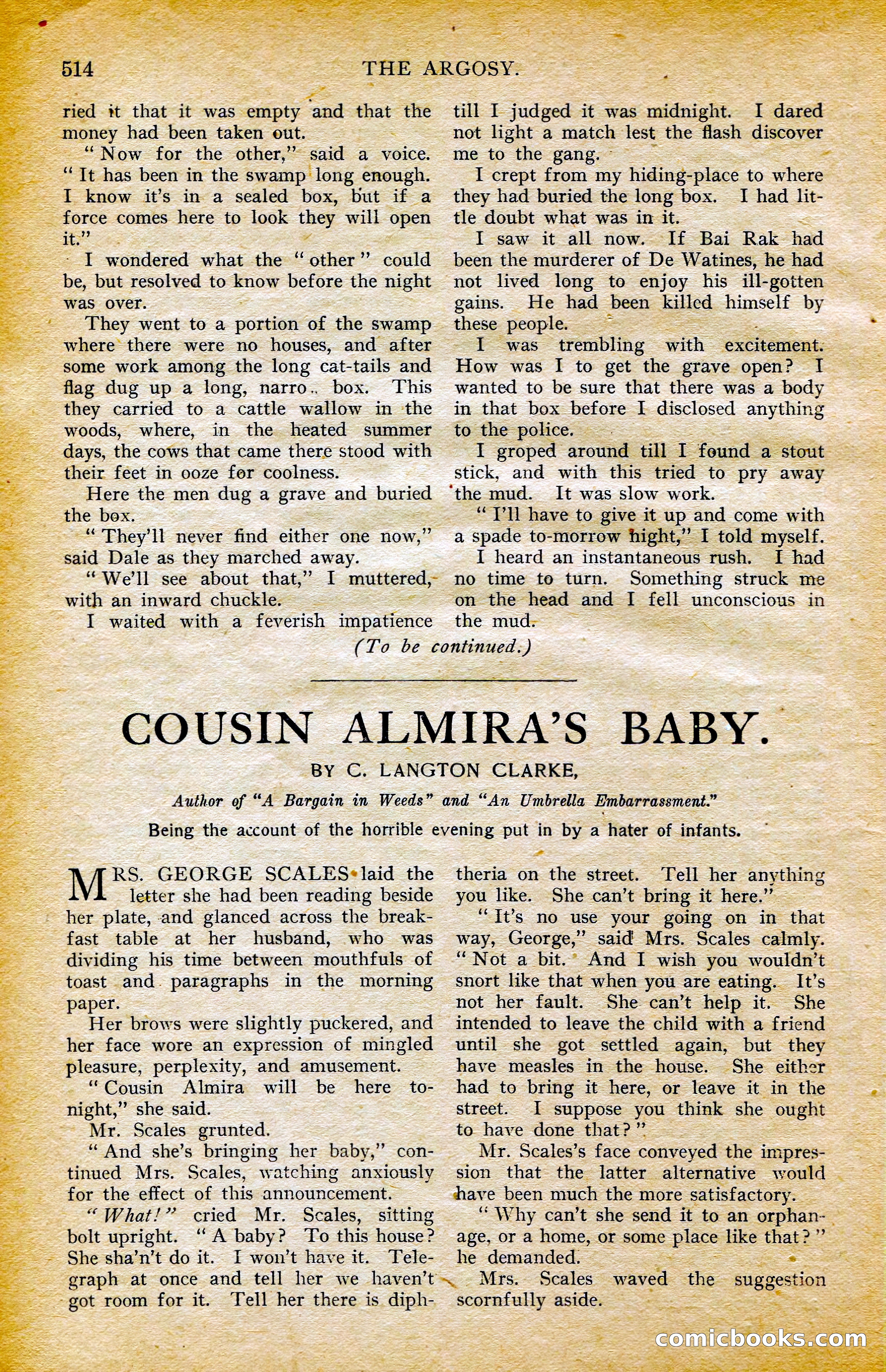 The Argosy, October 1906 — page 144 of 248