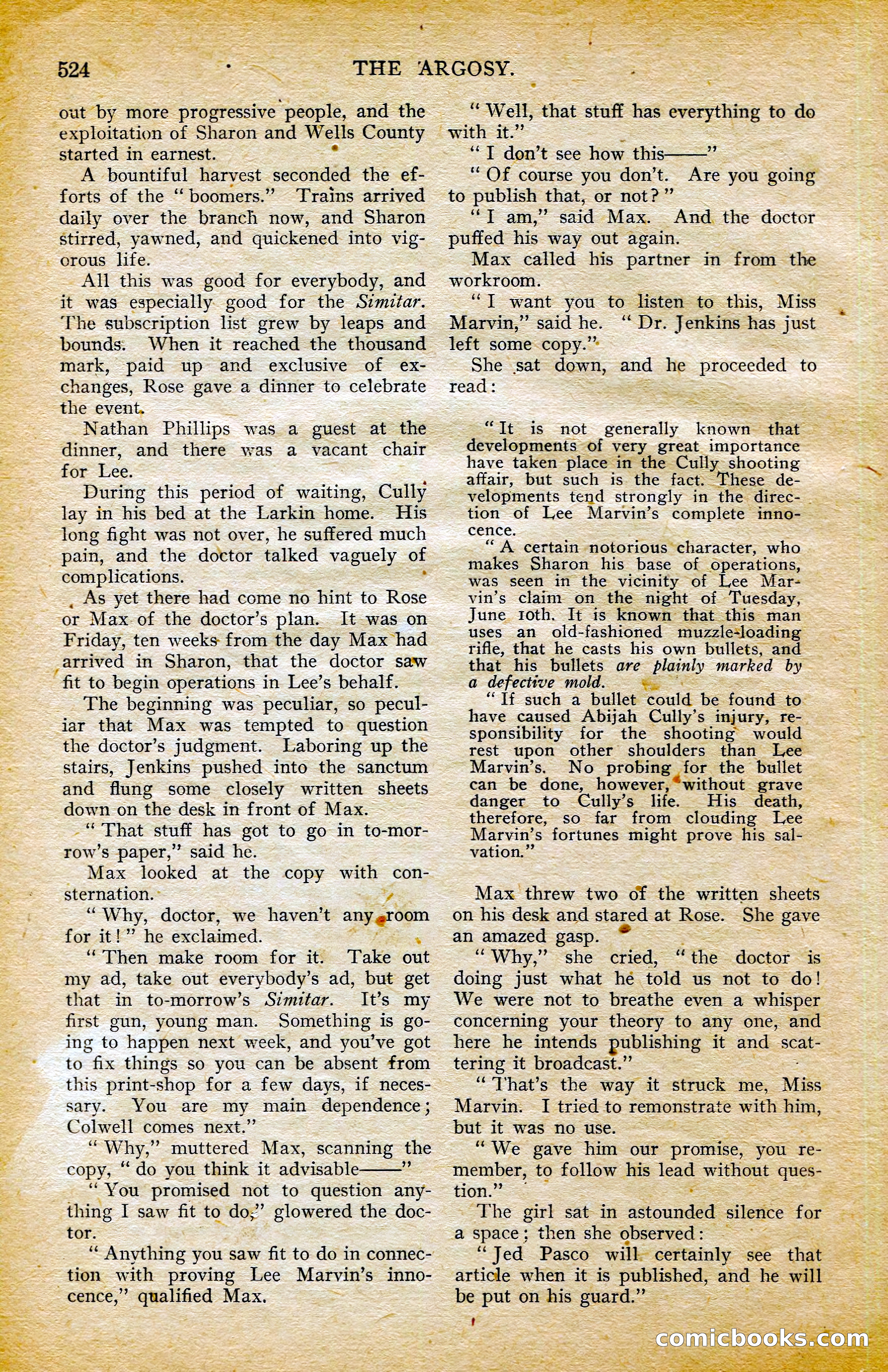 The Argosy, October 1906 — page 154 of 248