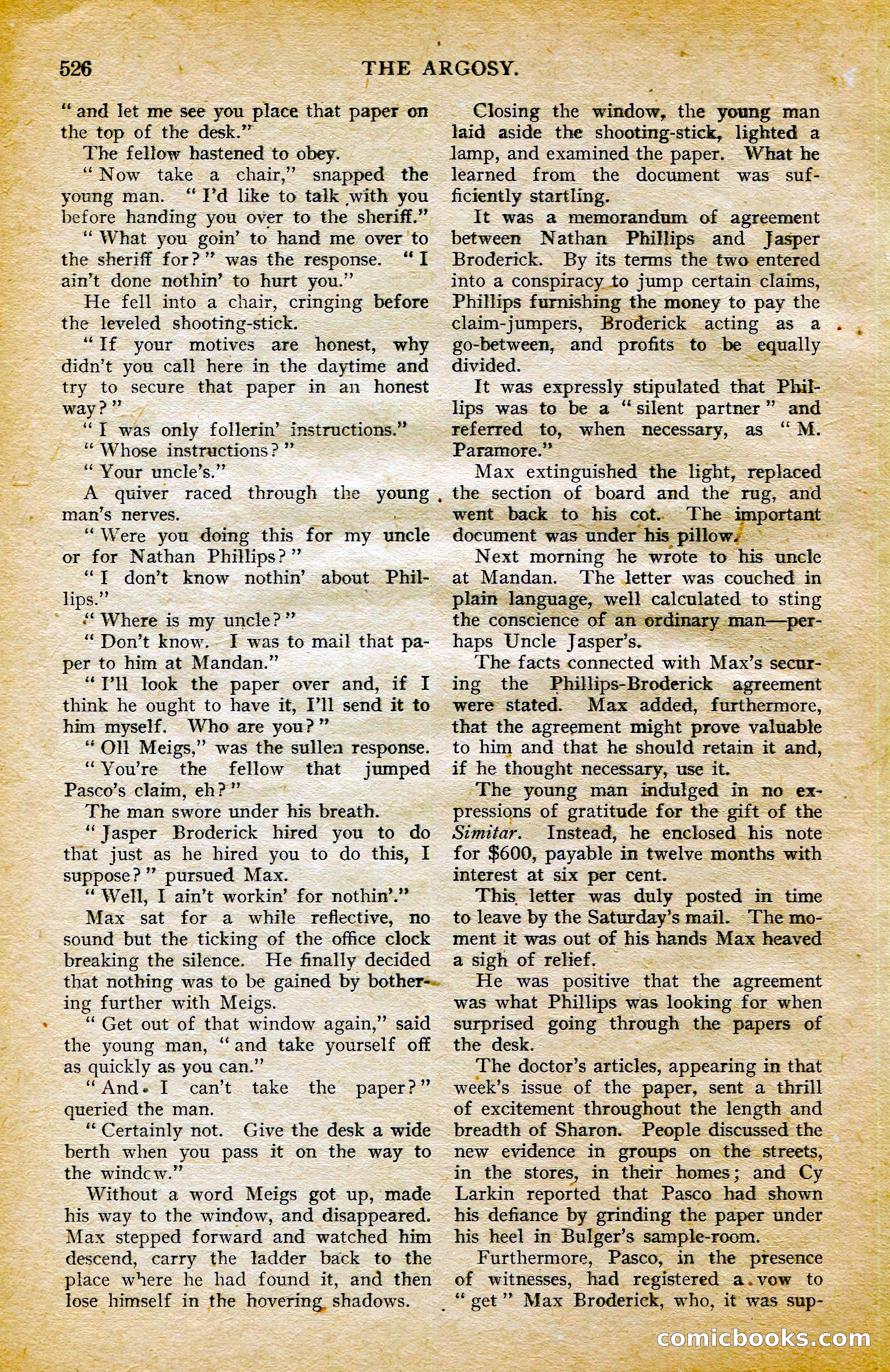 The Argosy, October 1906 — page 156 of 248