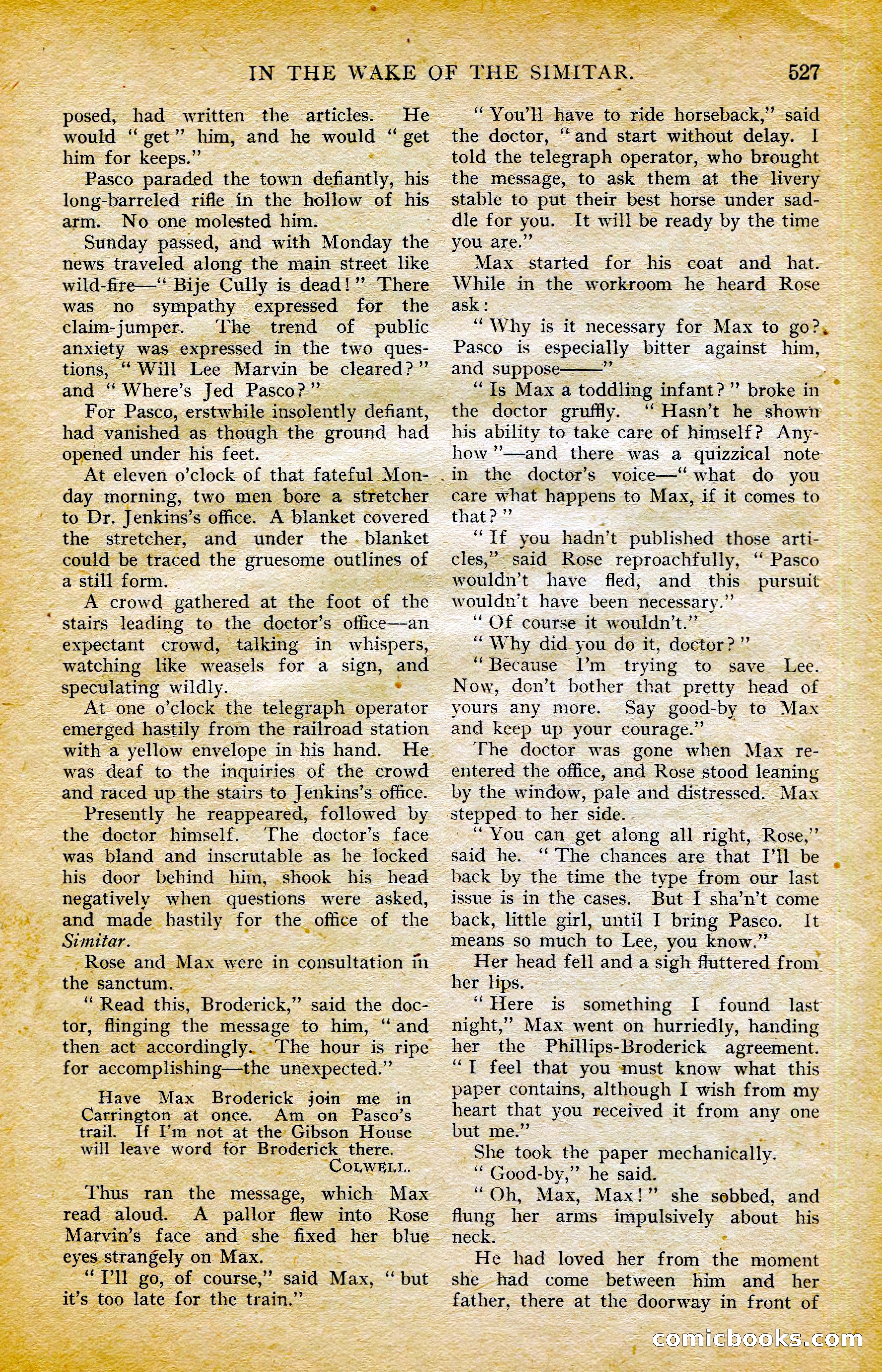 The Argosy, October 1906 — page 157 of 248