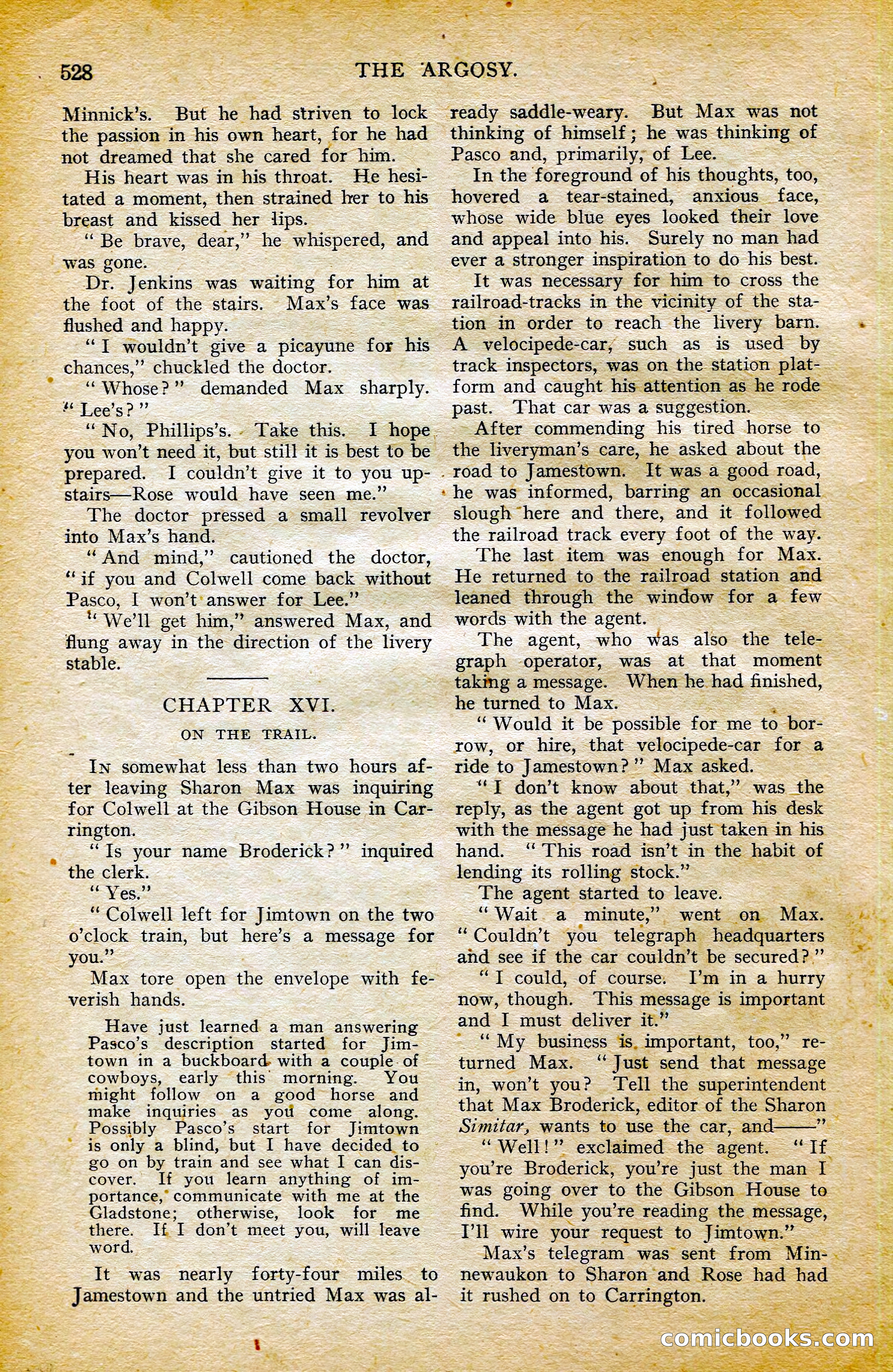 The Argosy, October 1906 — page 158 of 248