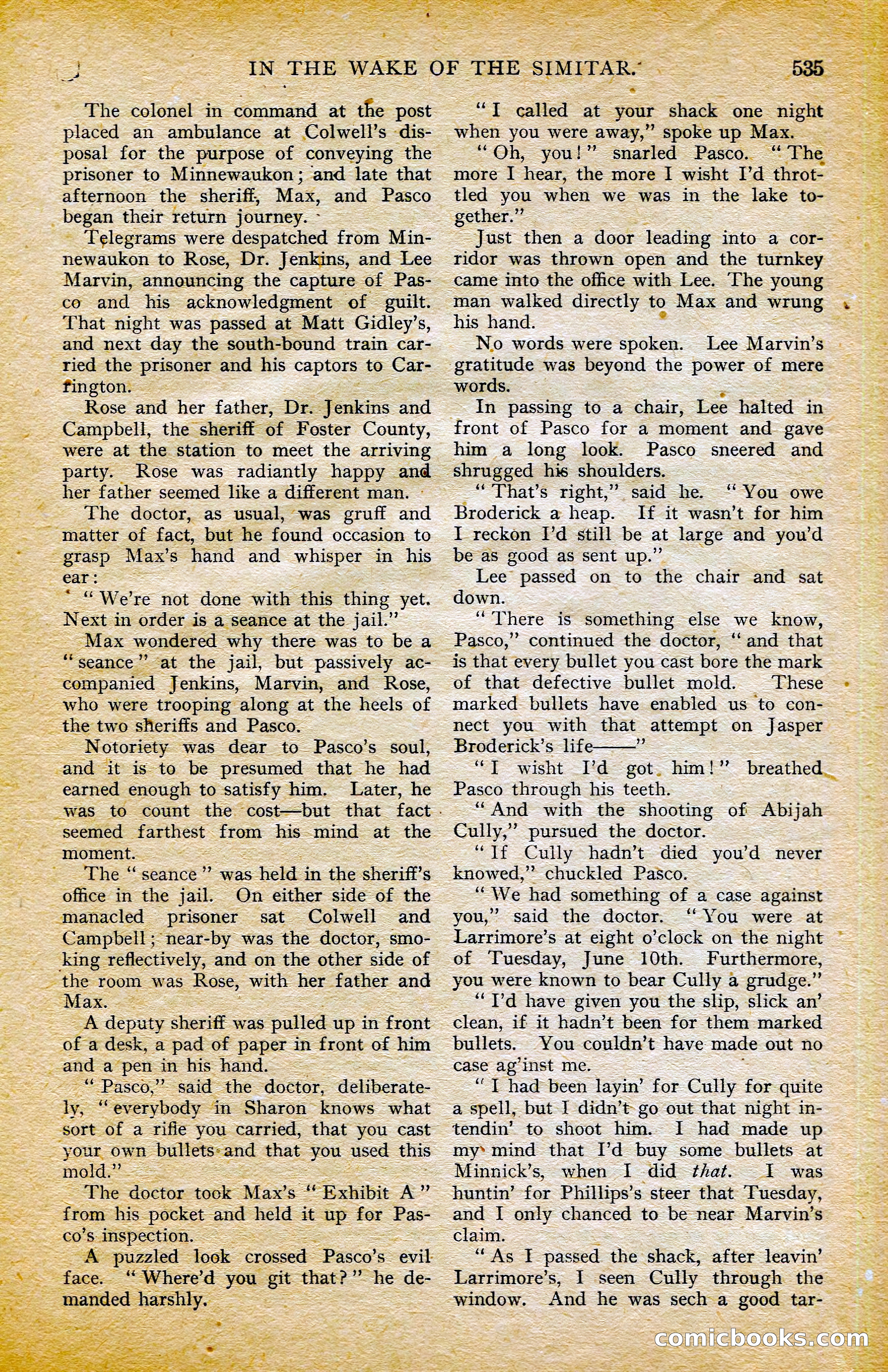 The Argosy, October 1906 — page 165 of 248