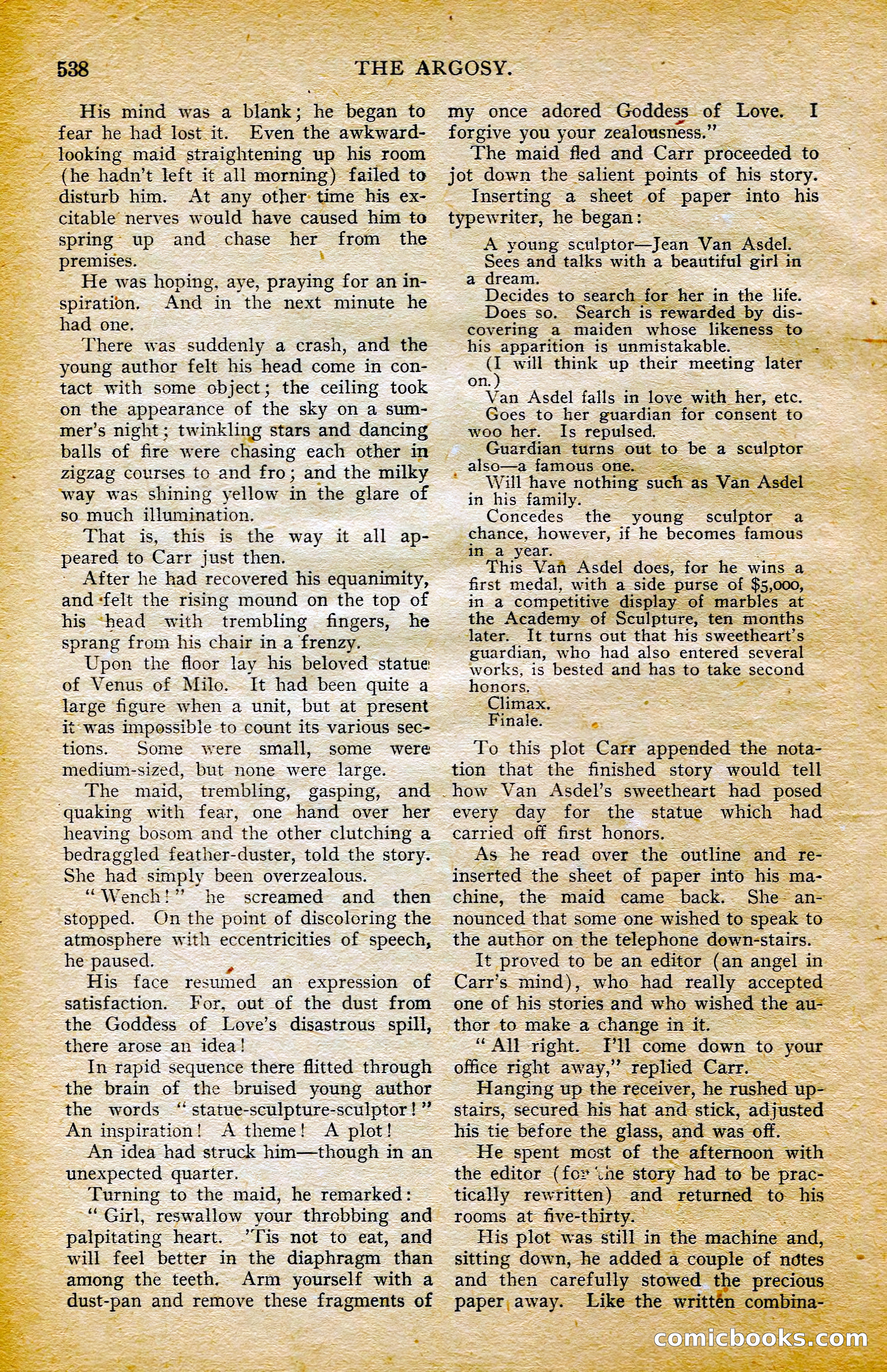 The Argosy, October 1906 — page 168 of 248