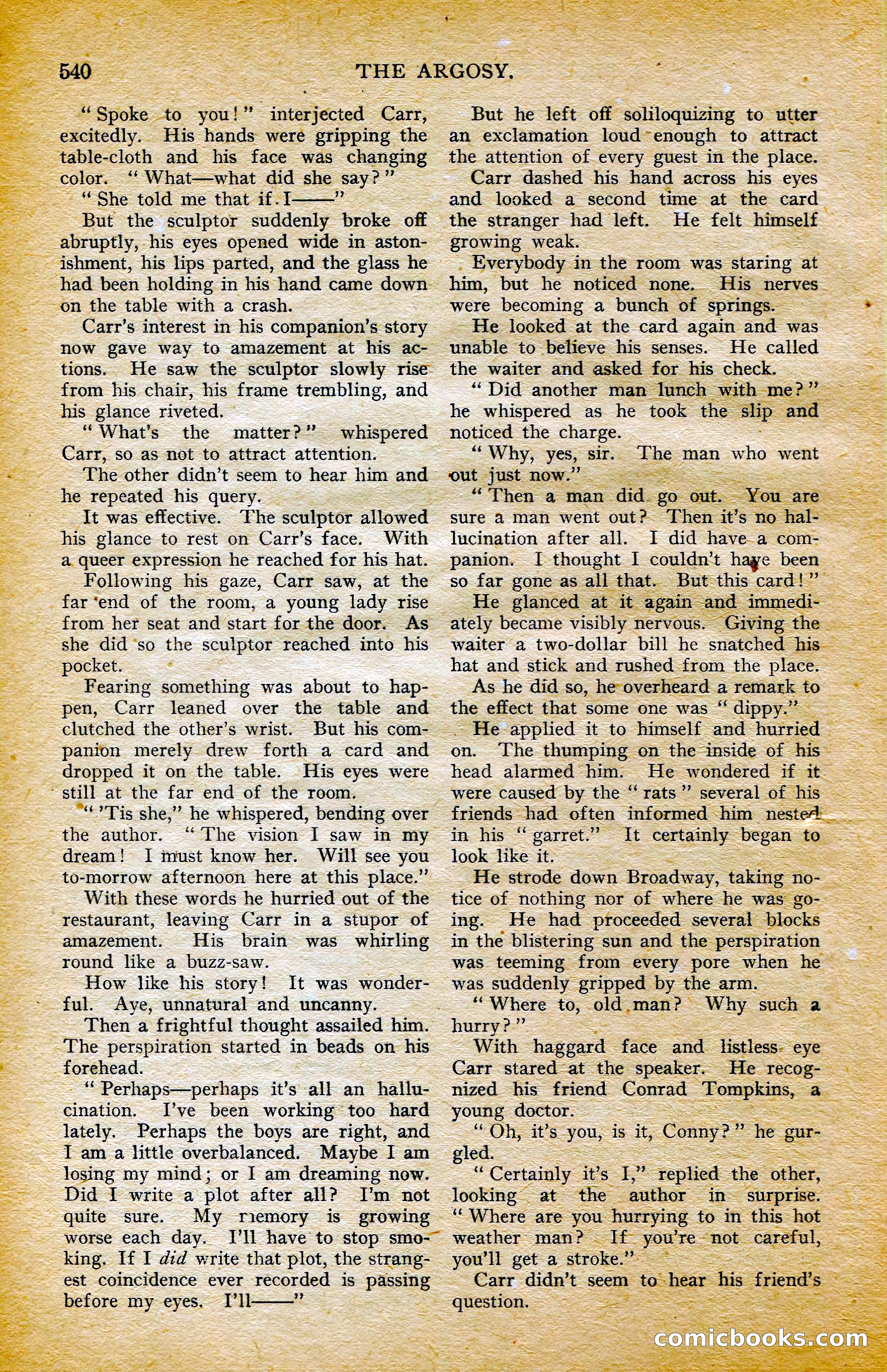 The Argosy, October 1906 — page 170 of 248