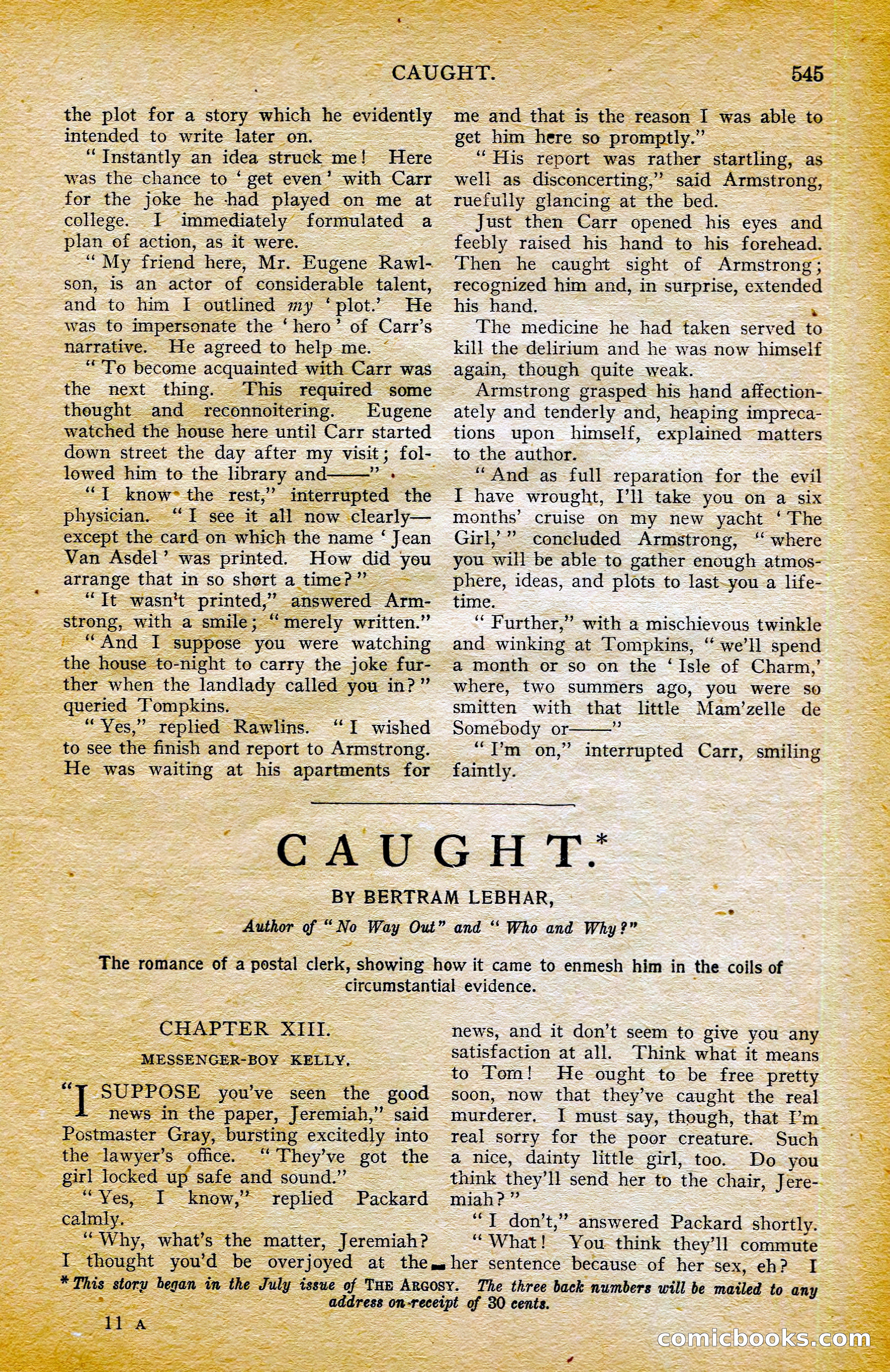 The Argosy, October 1906 — page 175 of 248