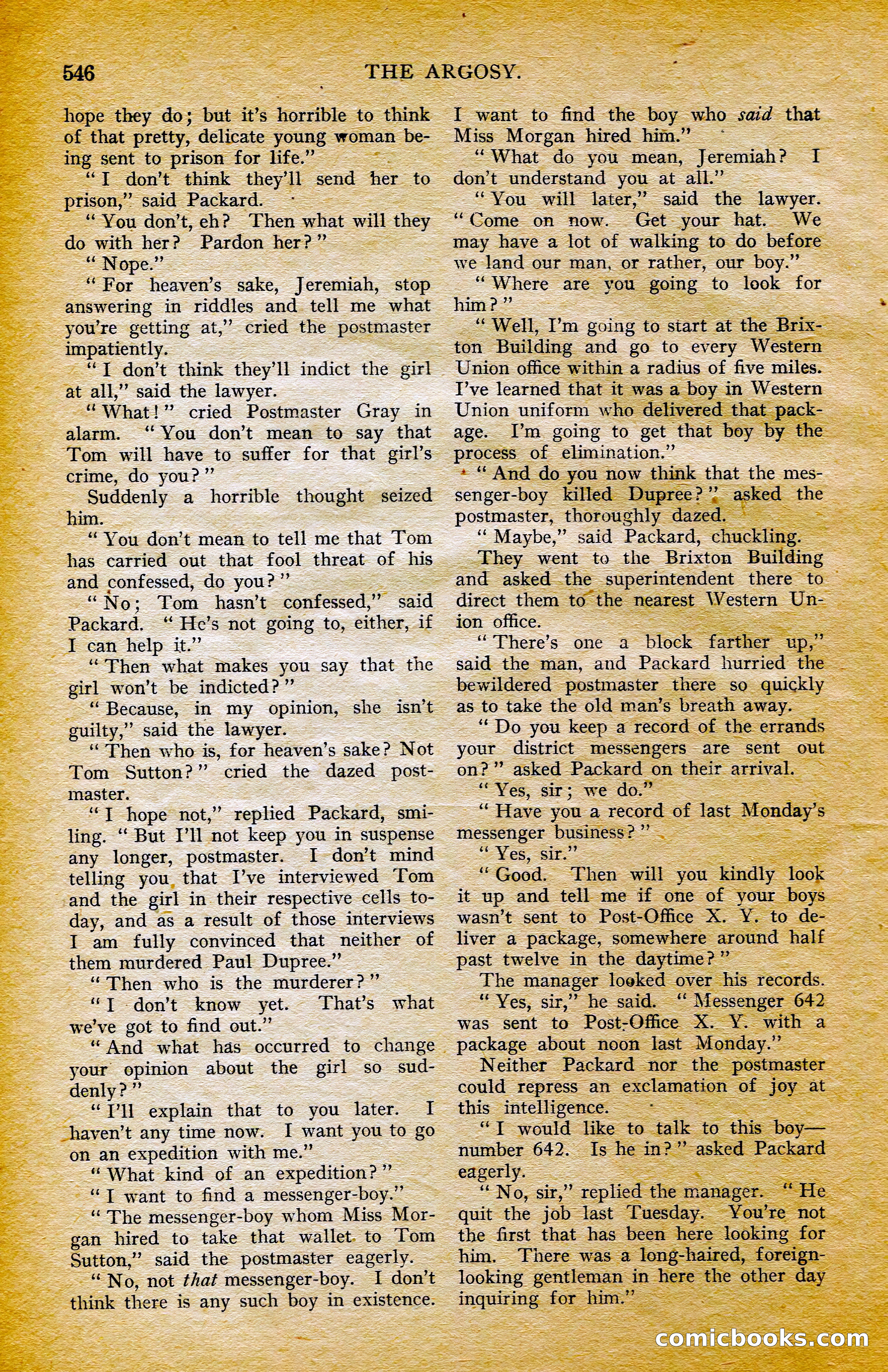 The Argosy, October 1906 — page 176 of 248
