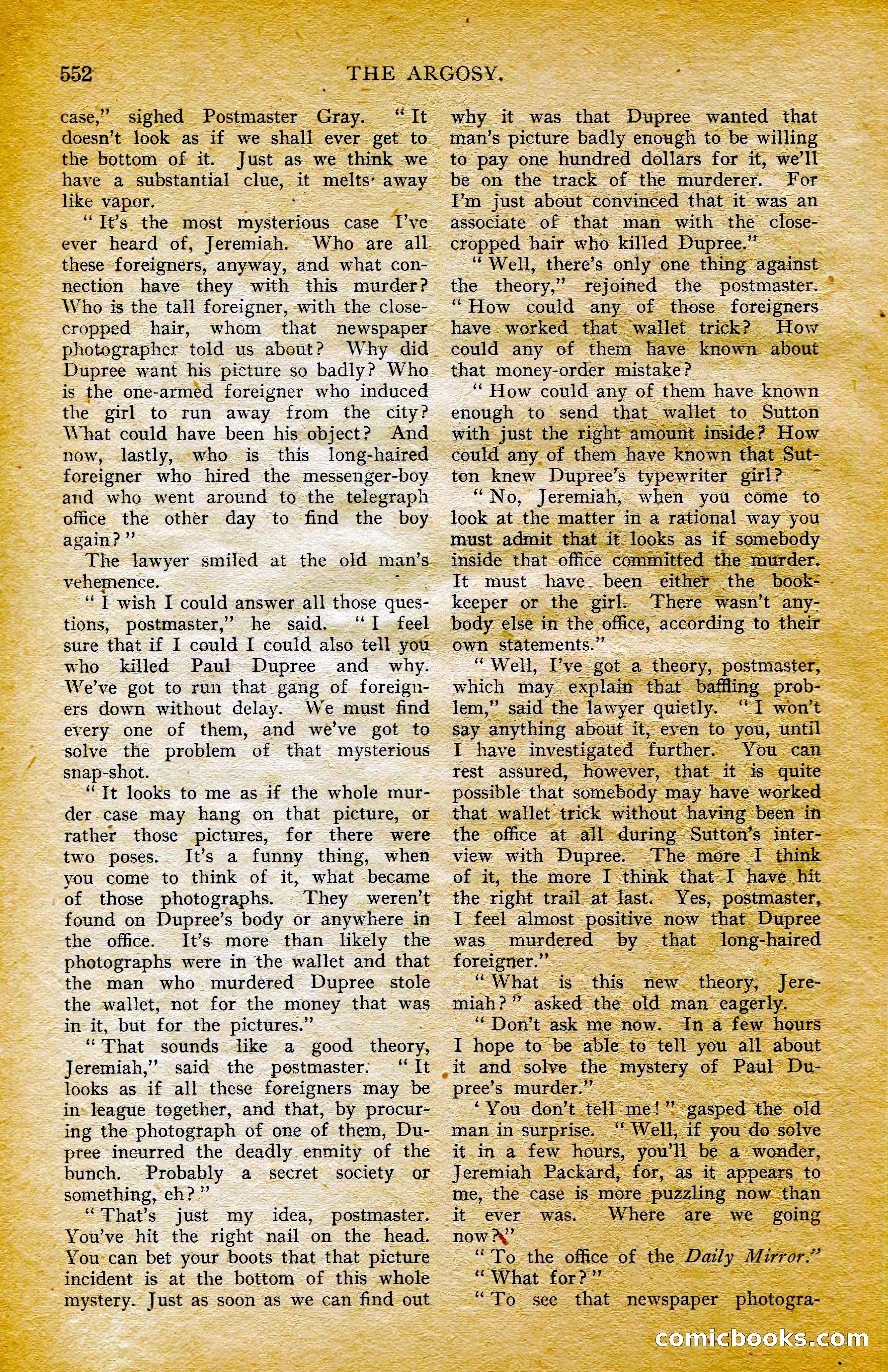 The Argosy, October 1906 — page 182 of 248