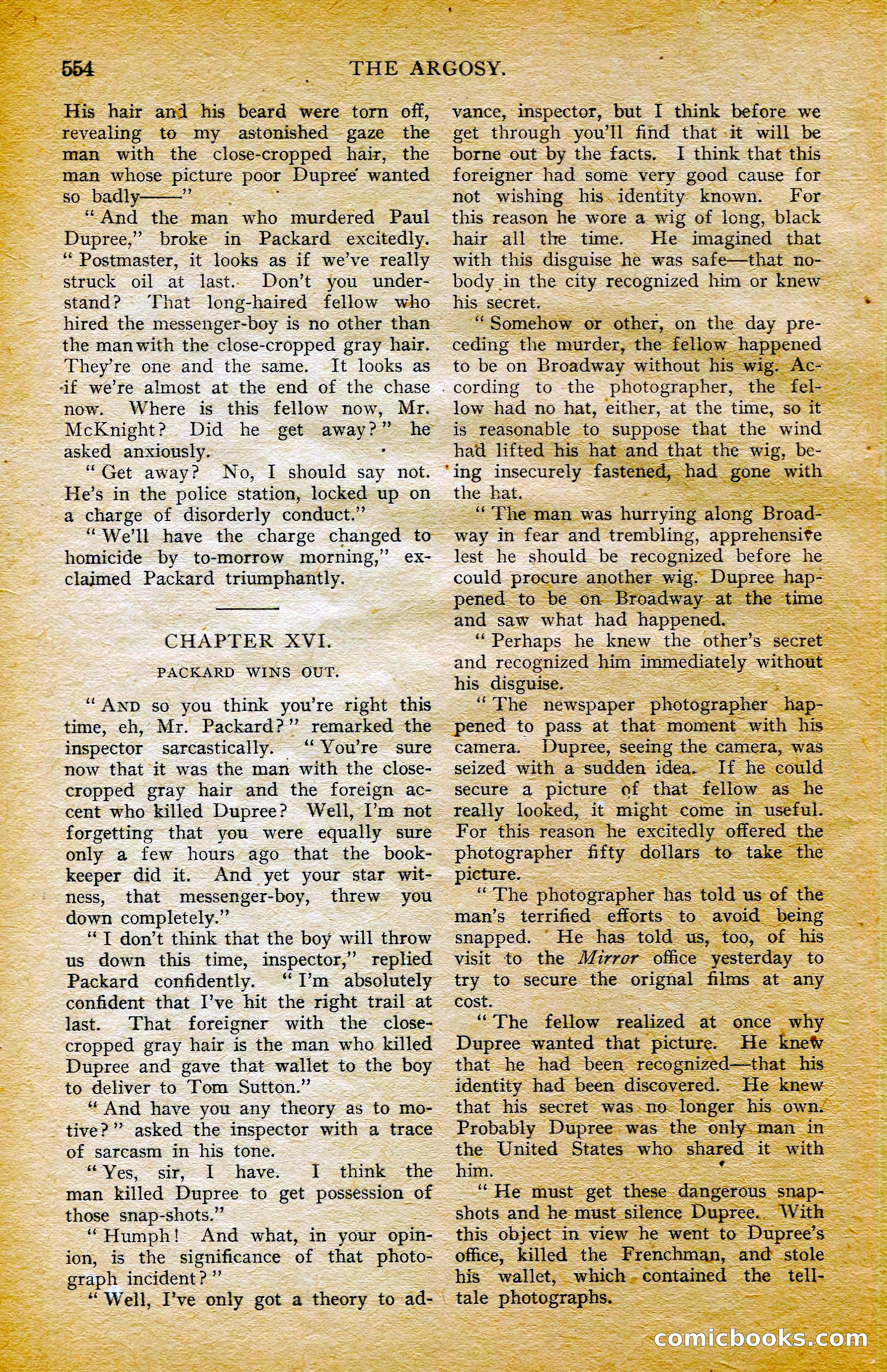 The Argosy, October 1906 — page 184 of 248