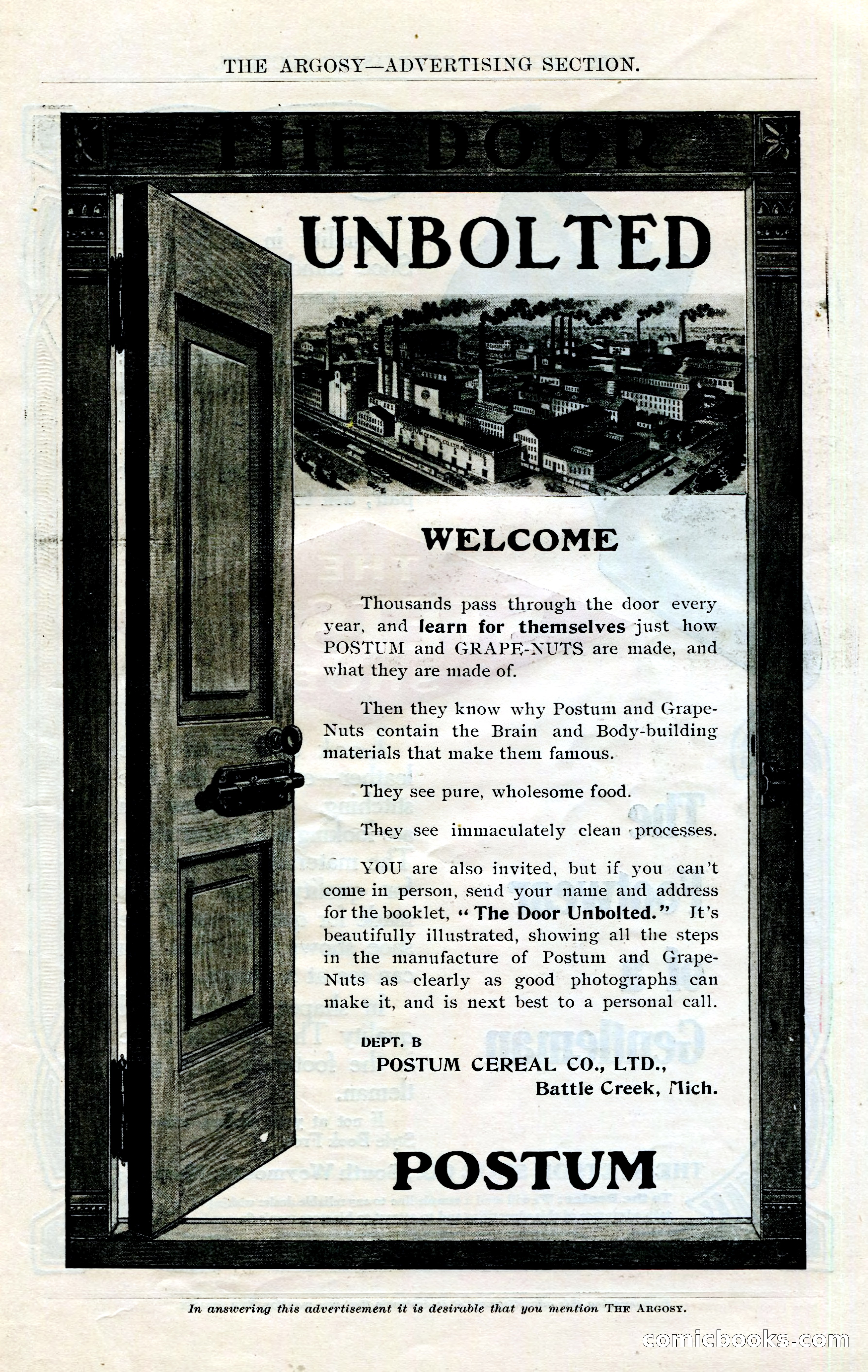 The Argosy, October 1906 — page 213 of 248
