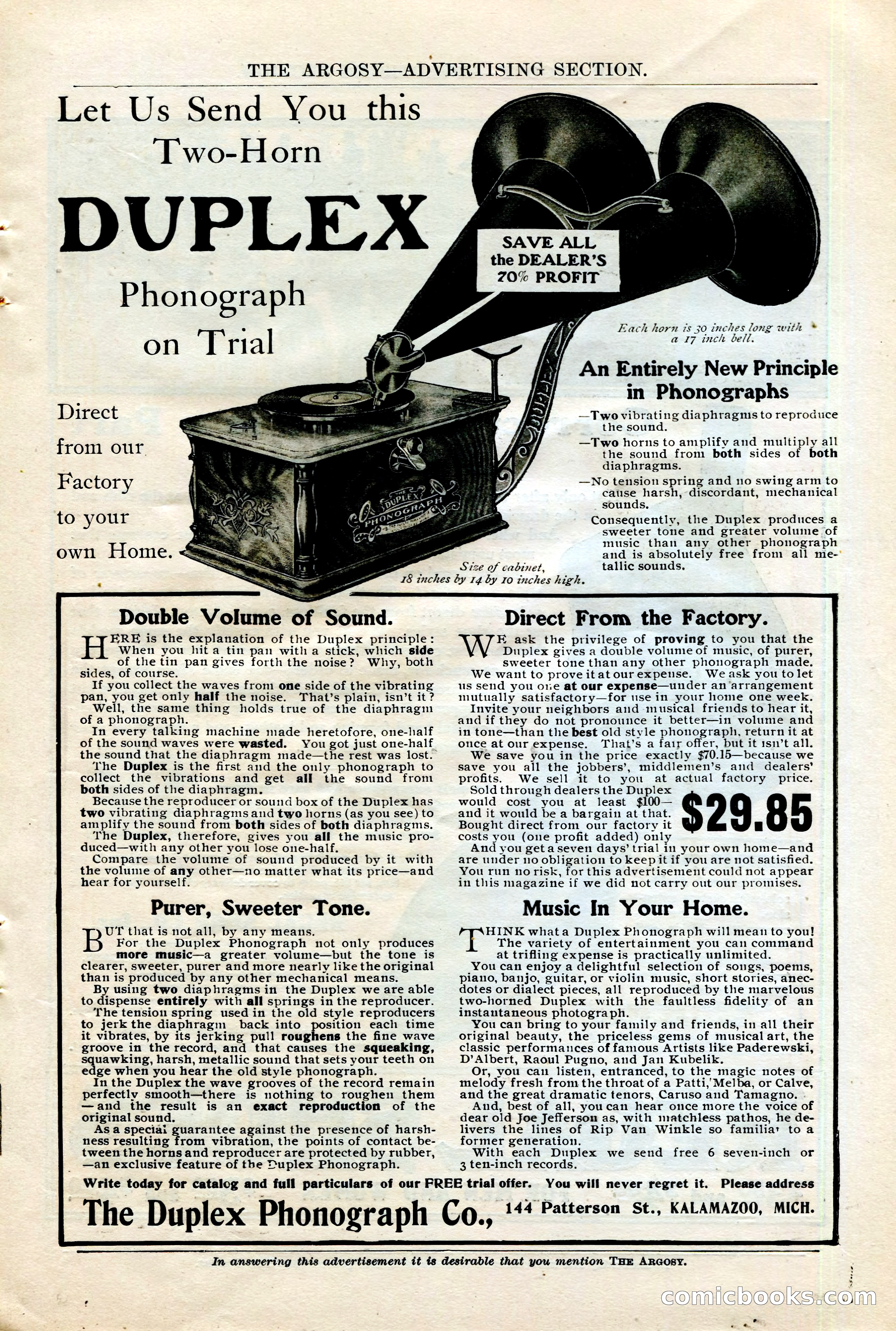 The Argosy, October 1906 — page 215 of 248