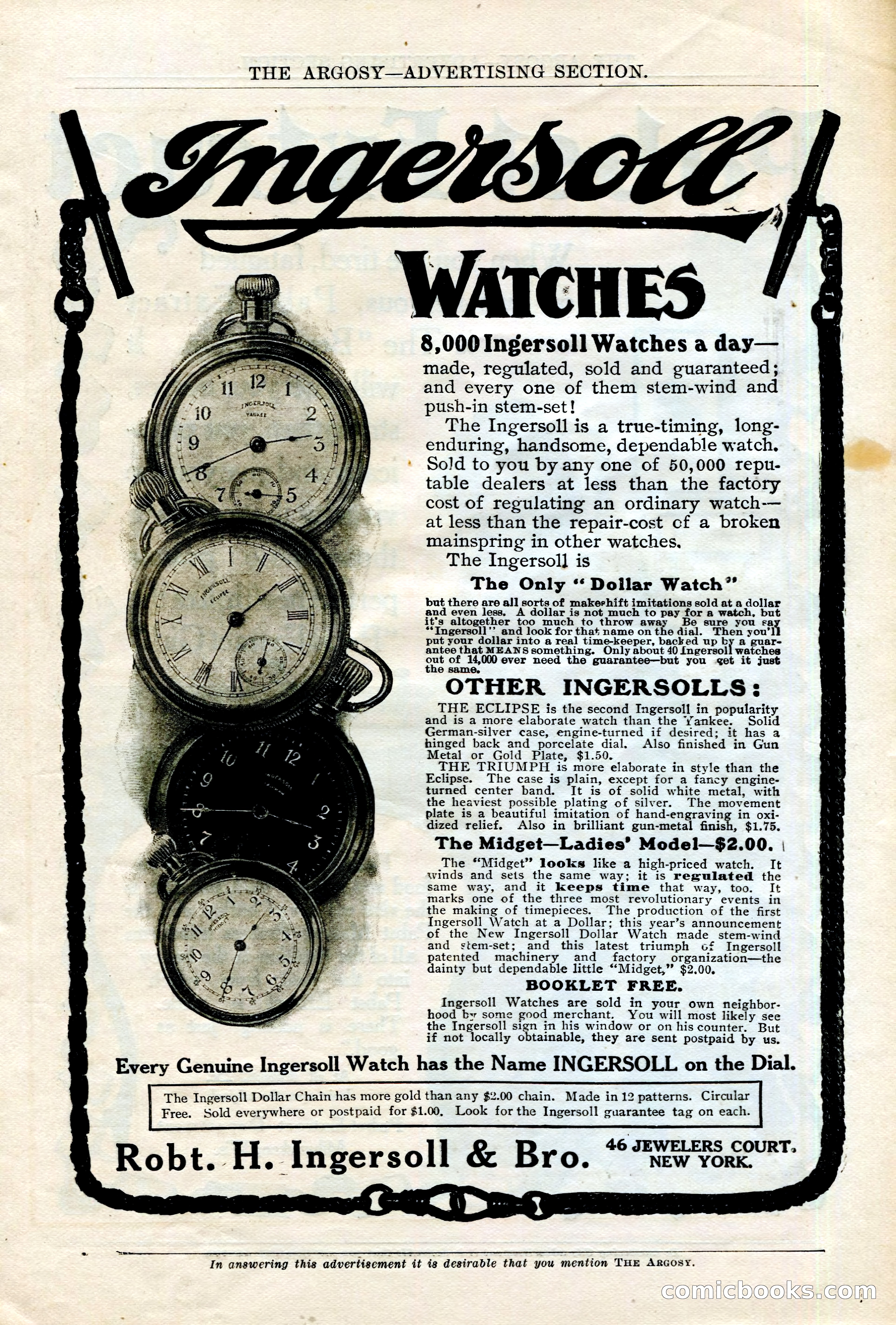 The Argosy, October 1906 — page 223 of 248