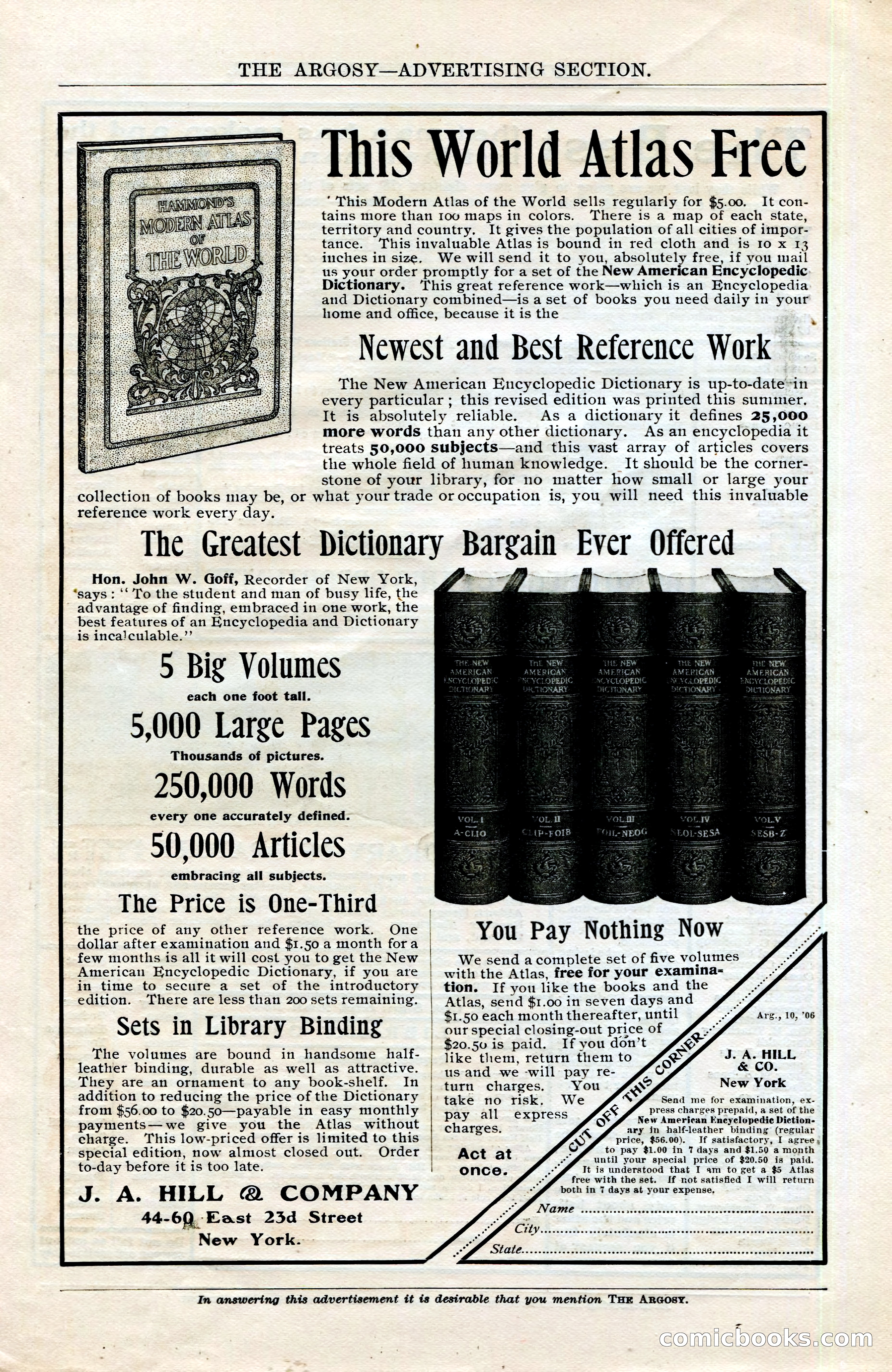 The Argosy, October 1906 — page 225 of 248