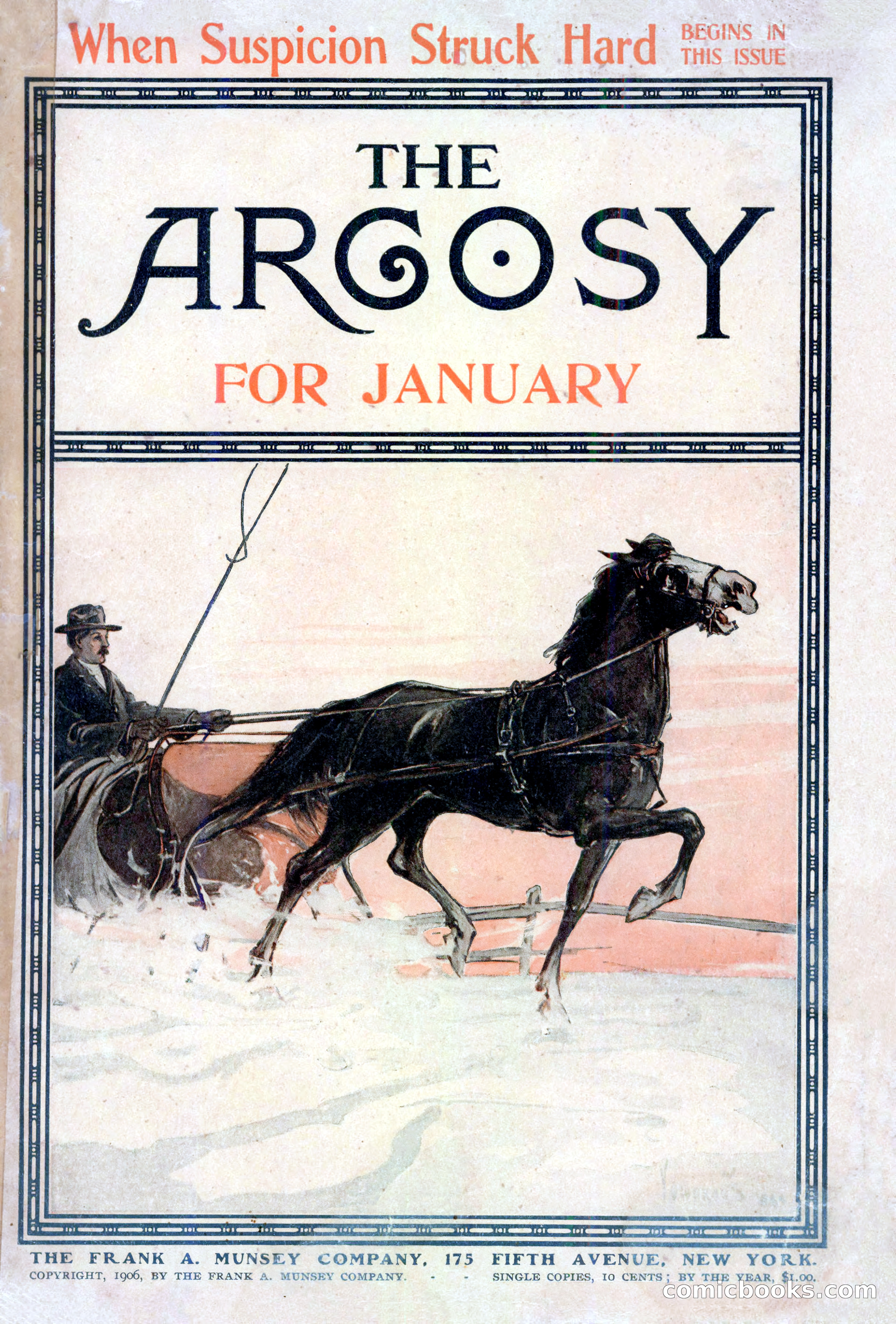 The Argosy, January 1907 — page 1 of 220