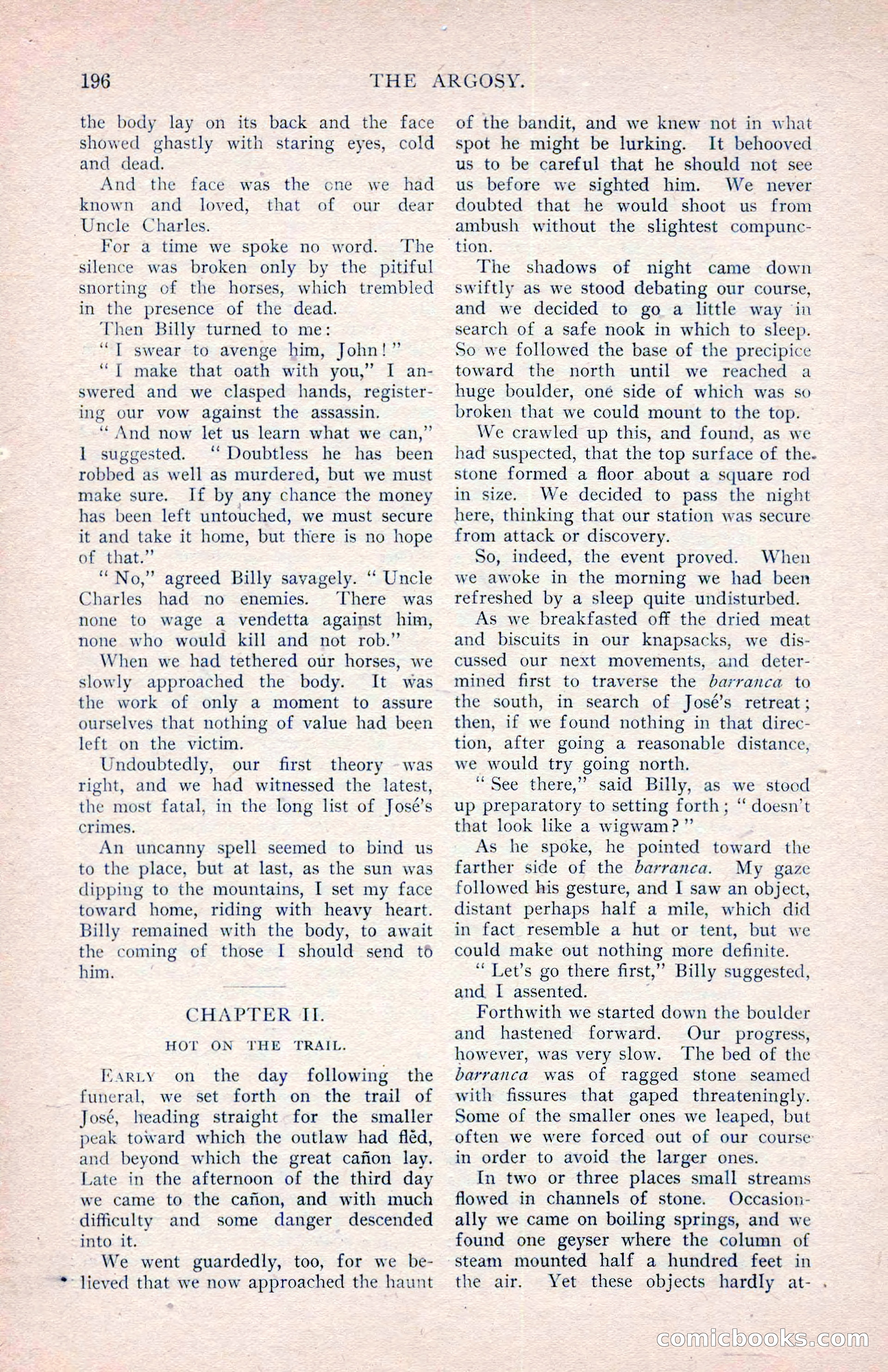 The Argosy, January 1907 — page 14 of 220