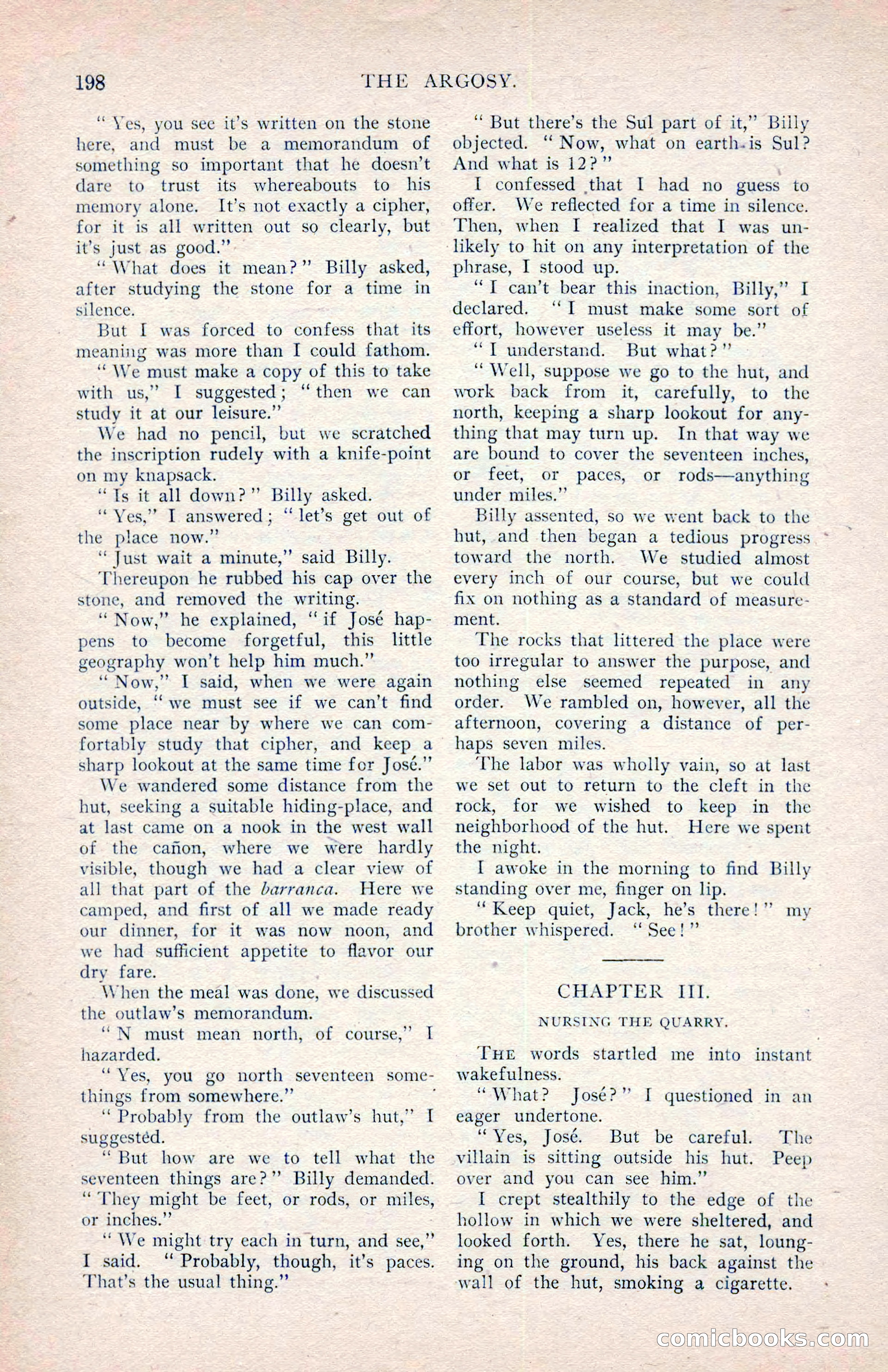 The Argosy, January 1907 — page 16 of 220