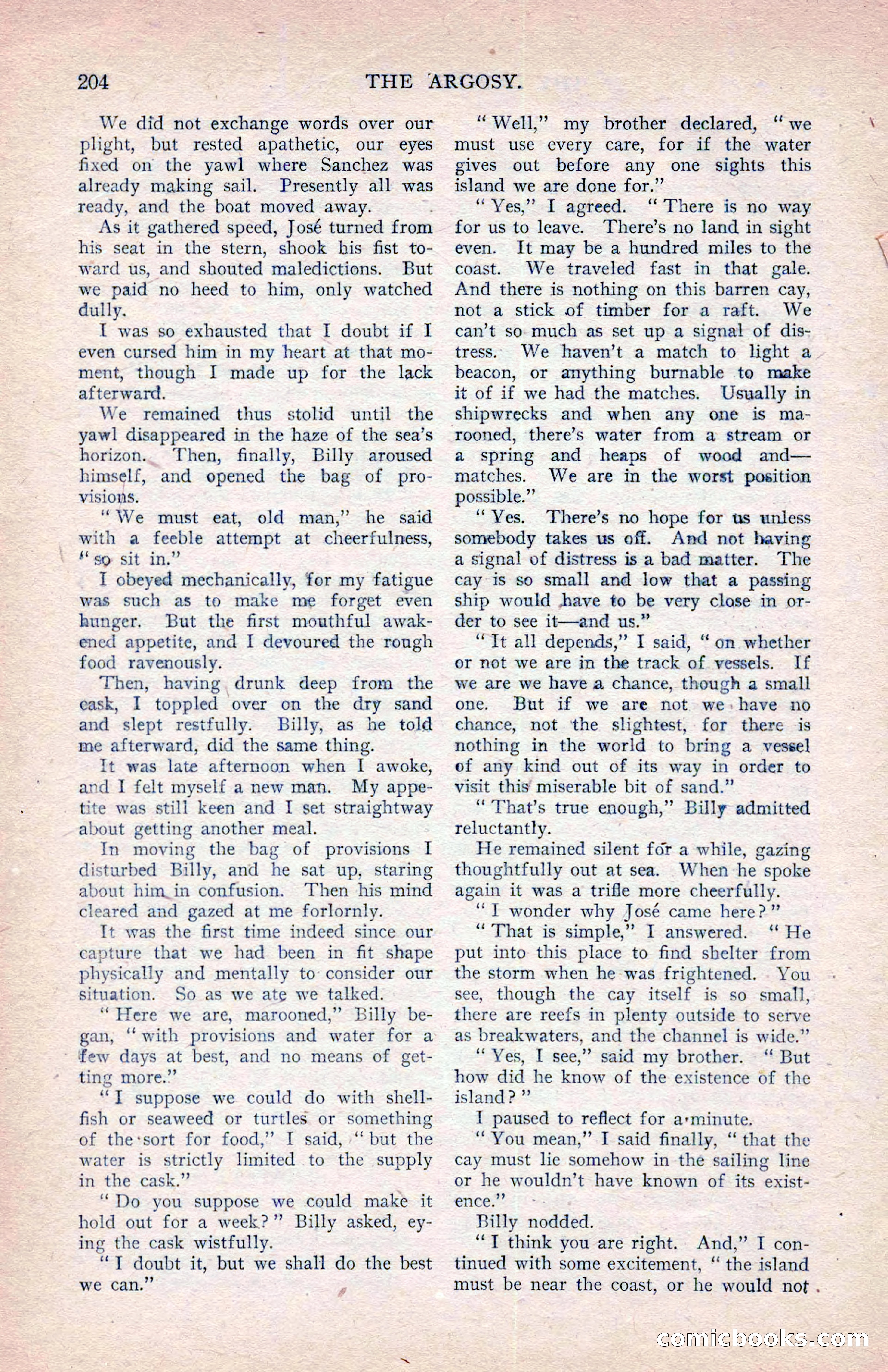 The Argosy, January 1907 — page 22 of 220