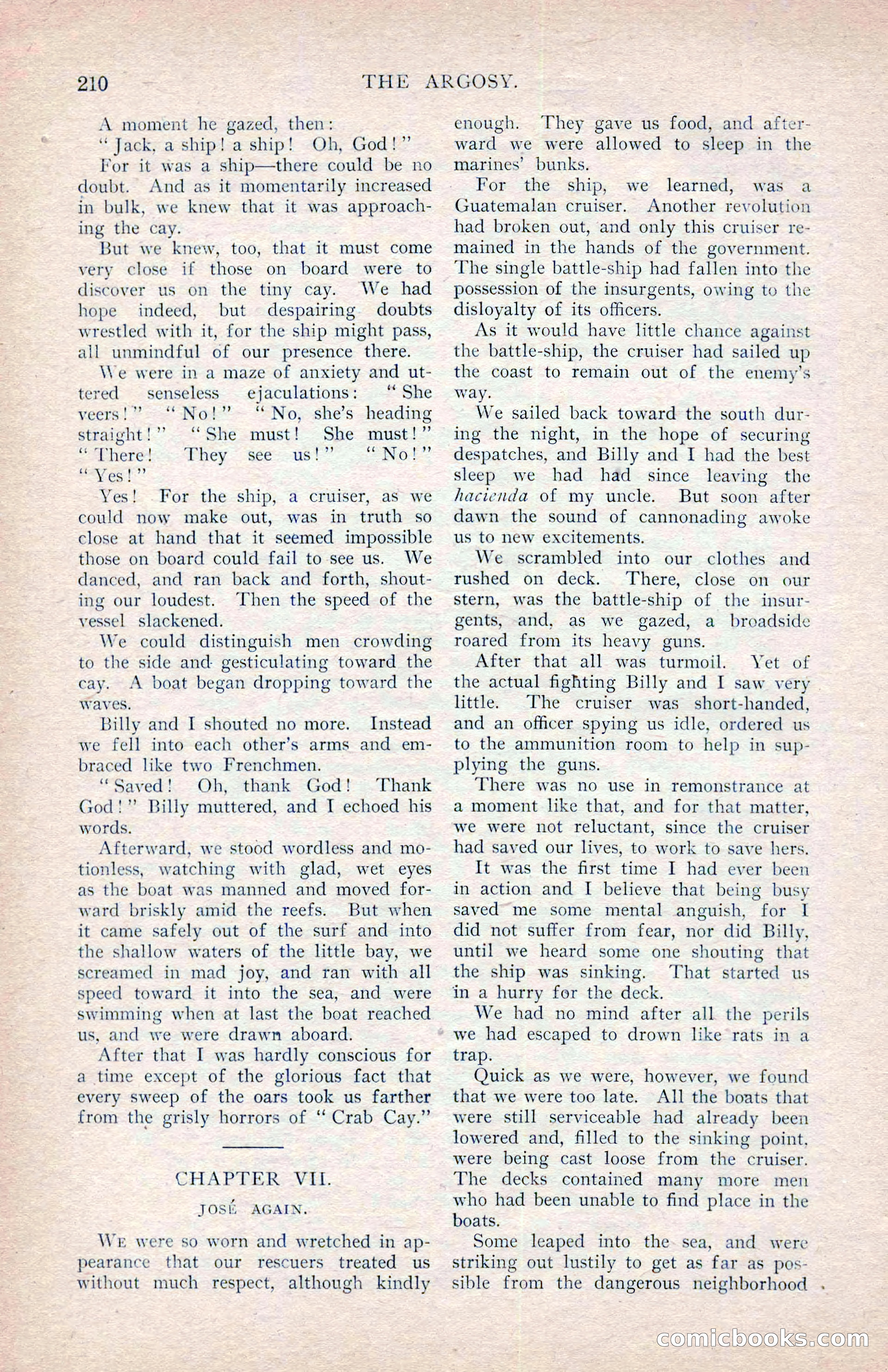 The Argosy, January 1907 — page 28 of 220